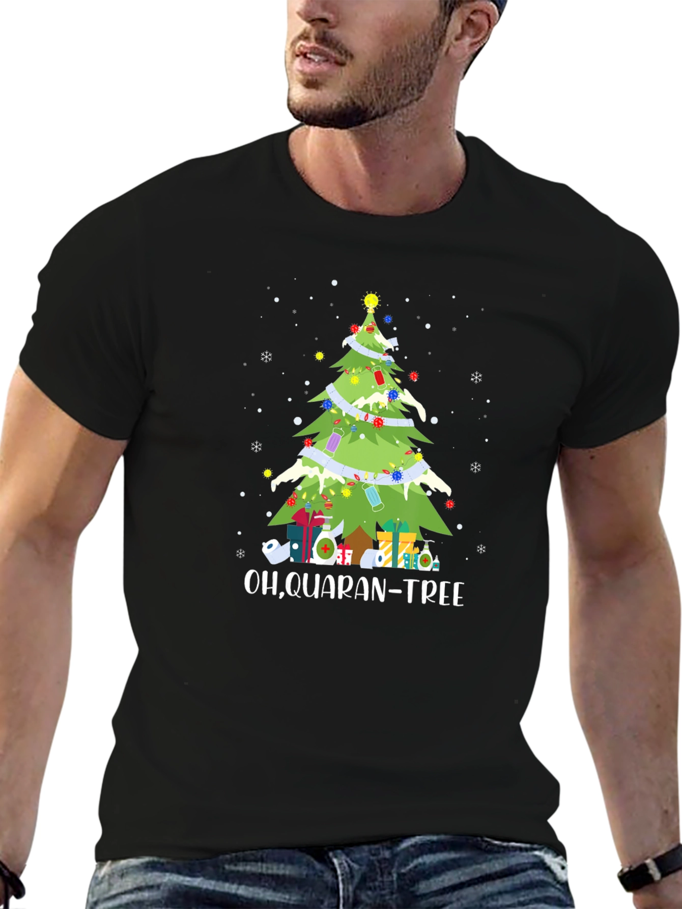 Quaran-Tree Holiday Tee