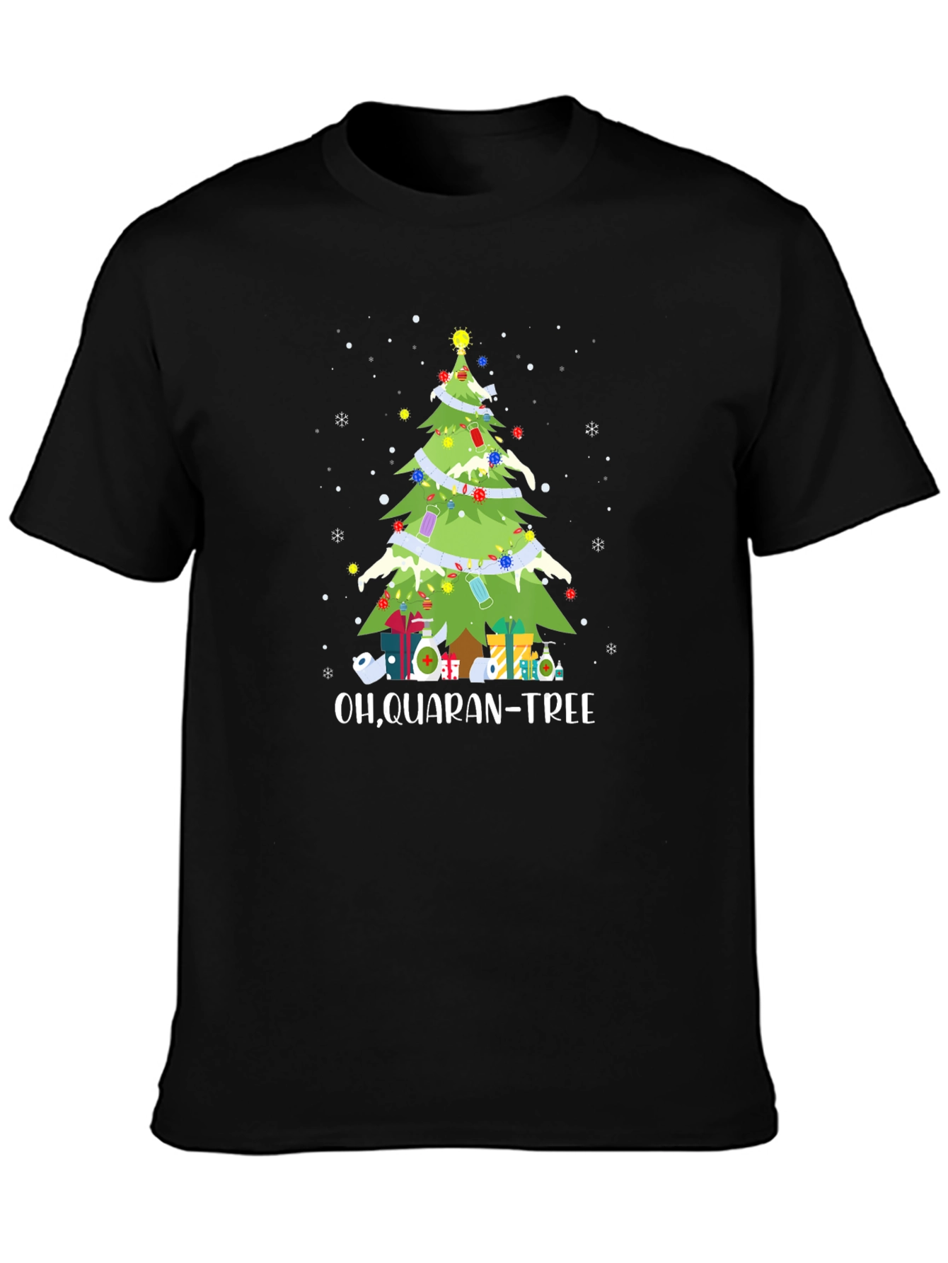 Quaran-Tree Holiday Tee