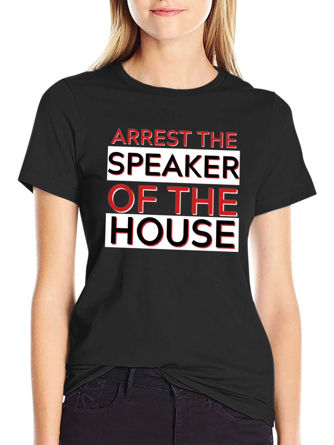 Arrest the Speaker of the House Graphic T-Shirt