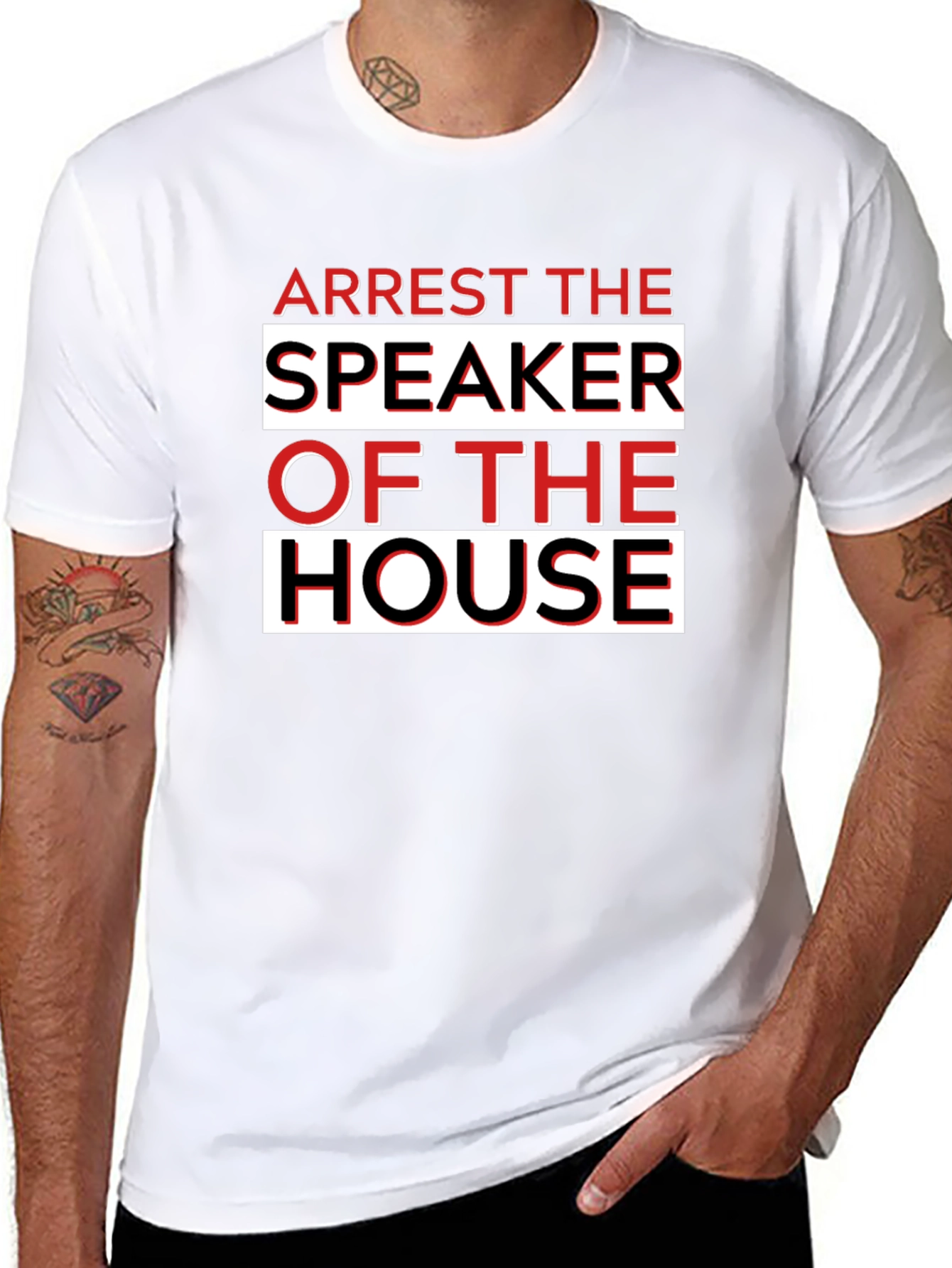 Arrest the Speaker of the House Graphic T-Shirt
