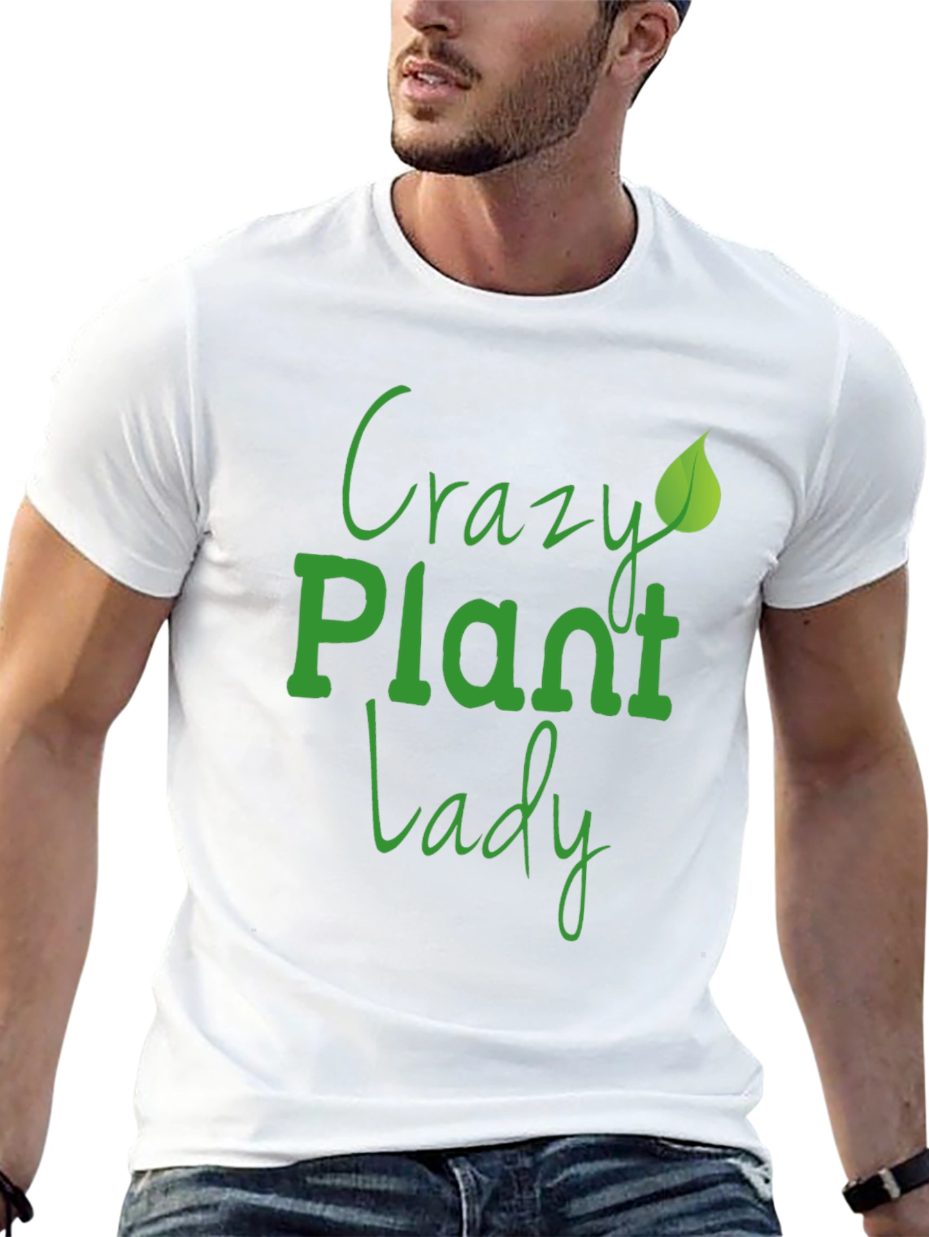 Crazy Plant Lady Graphic T-Shirt