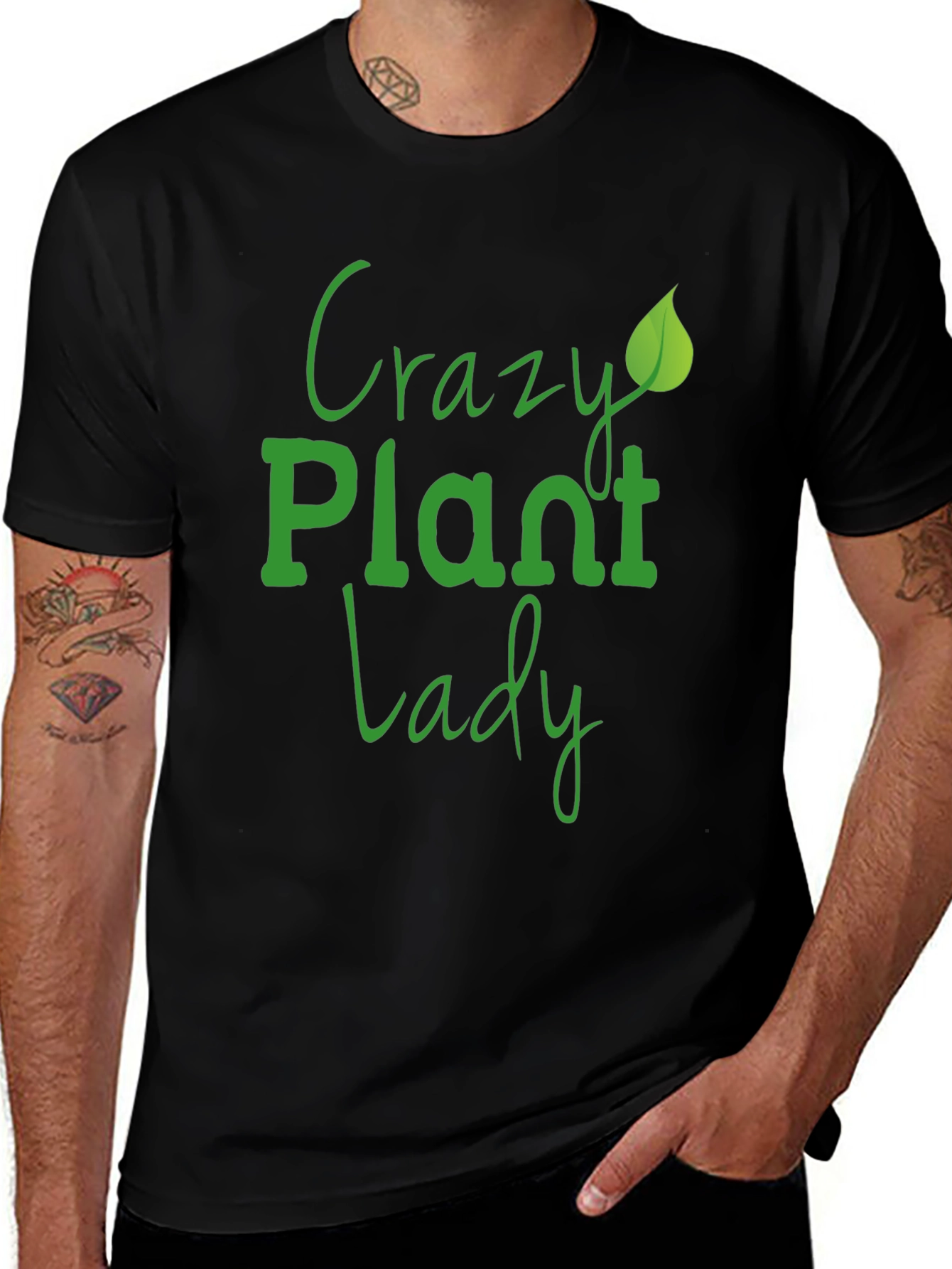Crazy Plant Lady Graphic T-Shirt