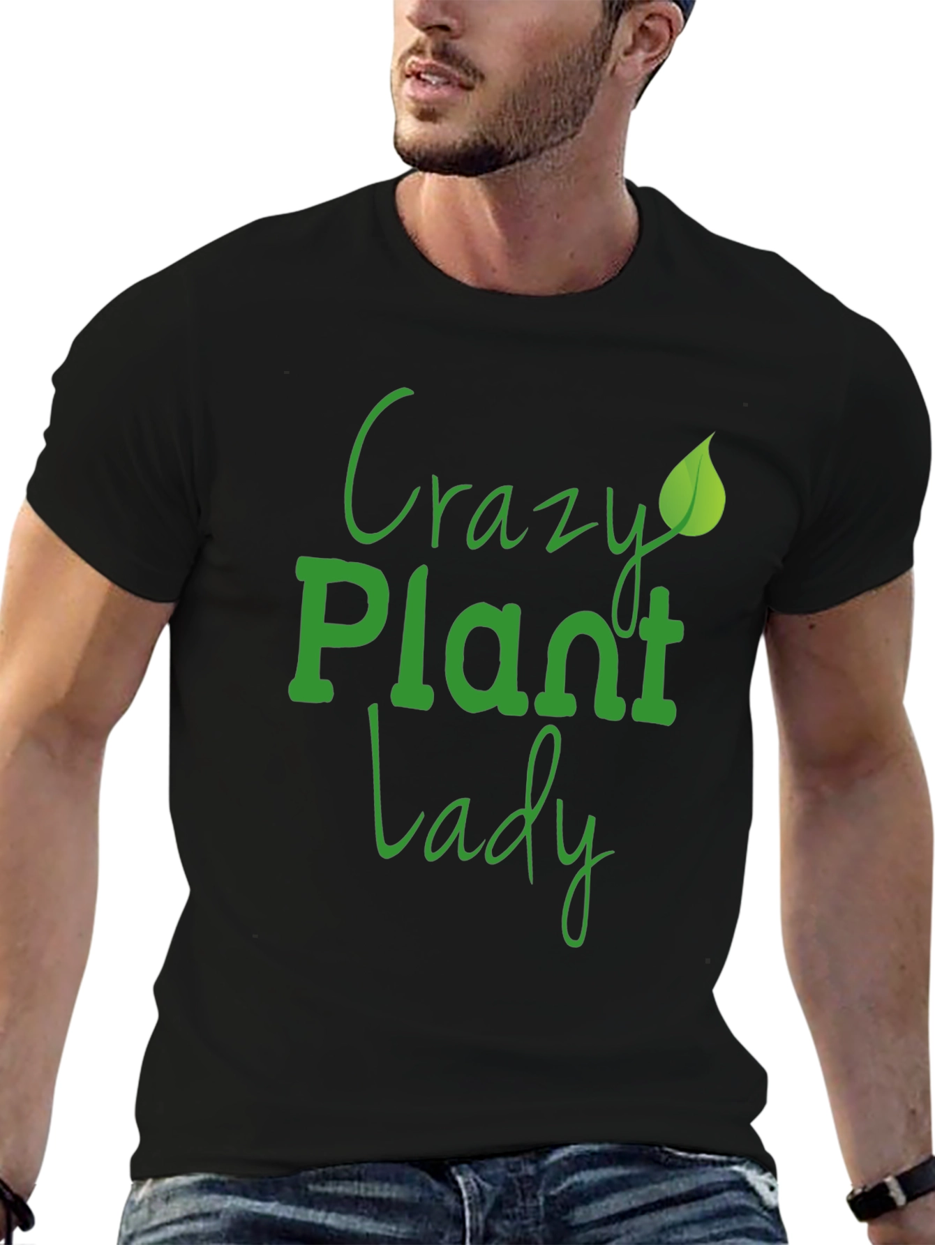 Crazy Plant Lady Graphic T-Shirt