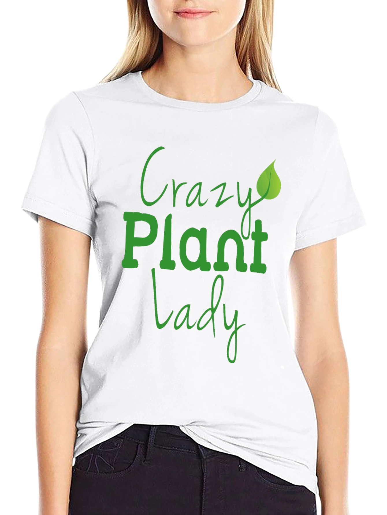 Crazy Plant Lady Graphic T-Shirt