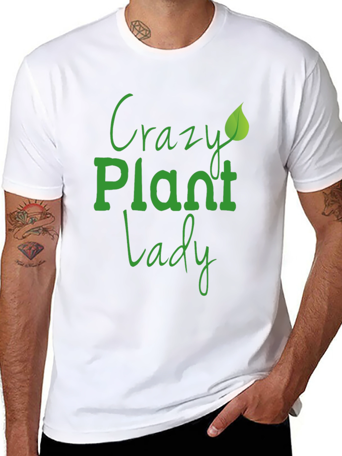 Crazy Plant Lady Graphic T-Shirt