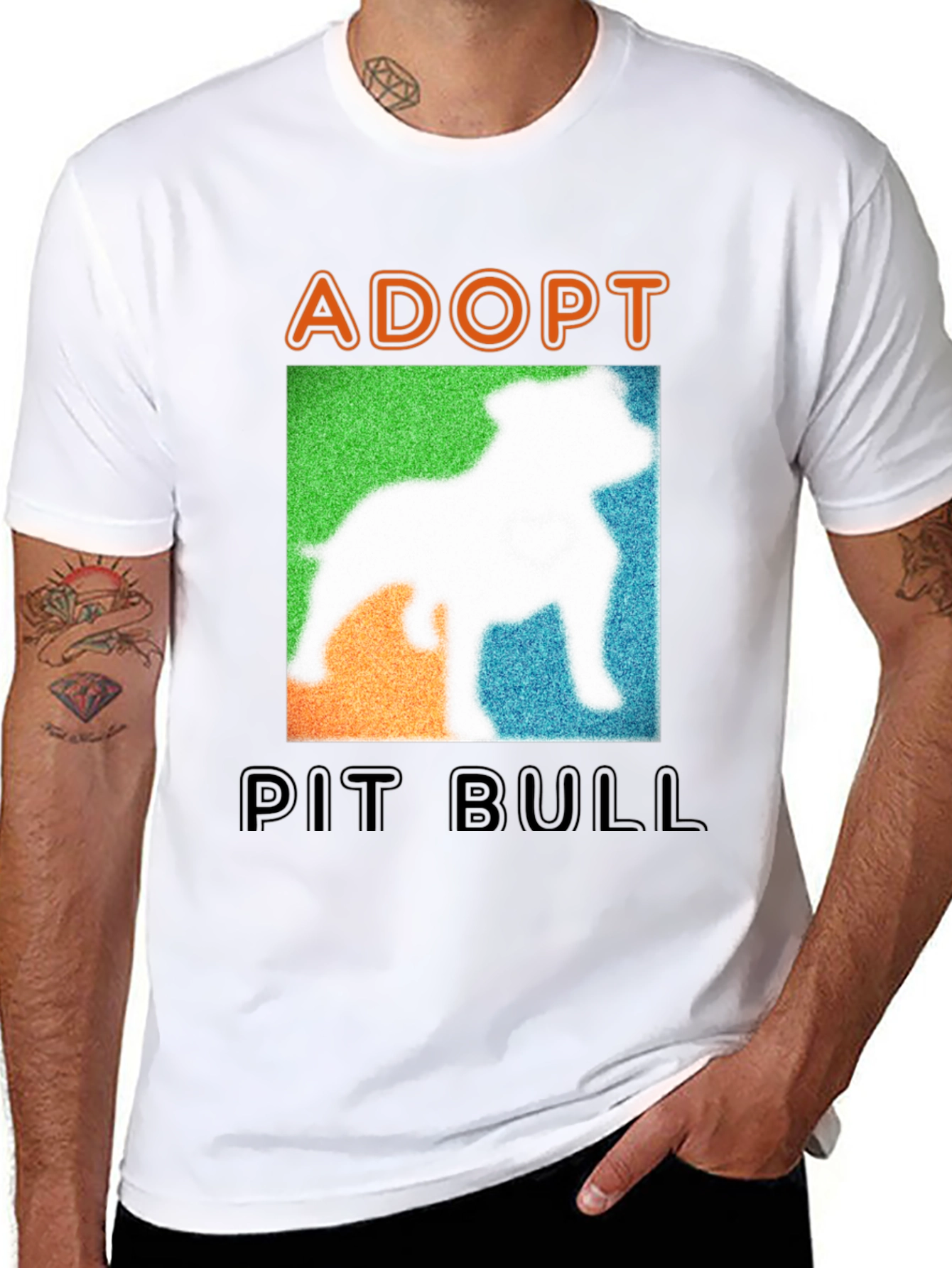 Adopt a Pit Bull T-Shirt