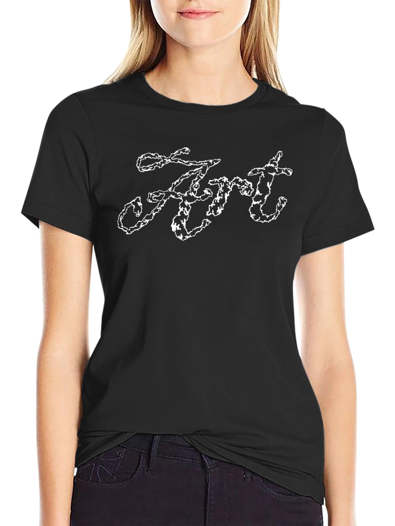 Art Tee - Artistic Design Crew Neck T-Shirt