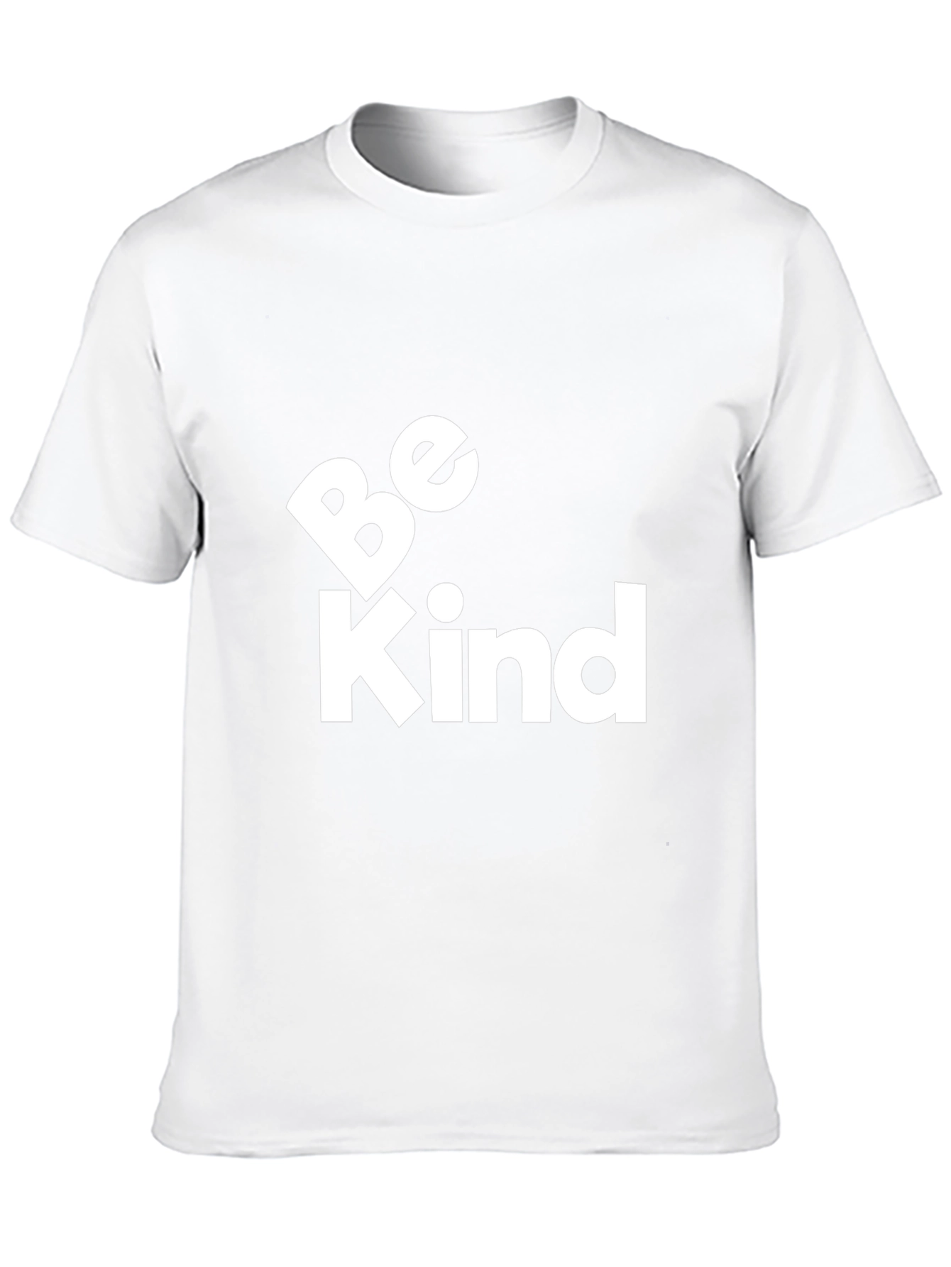 Be Kind Graphic Tee - Black Cotton Comfort