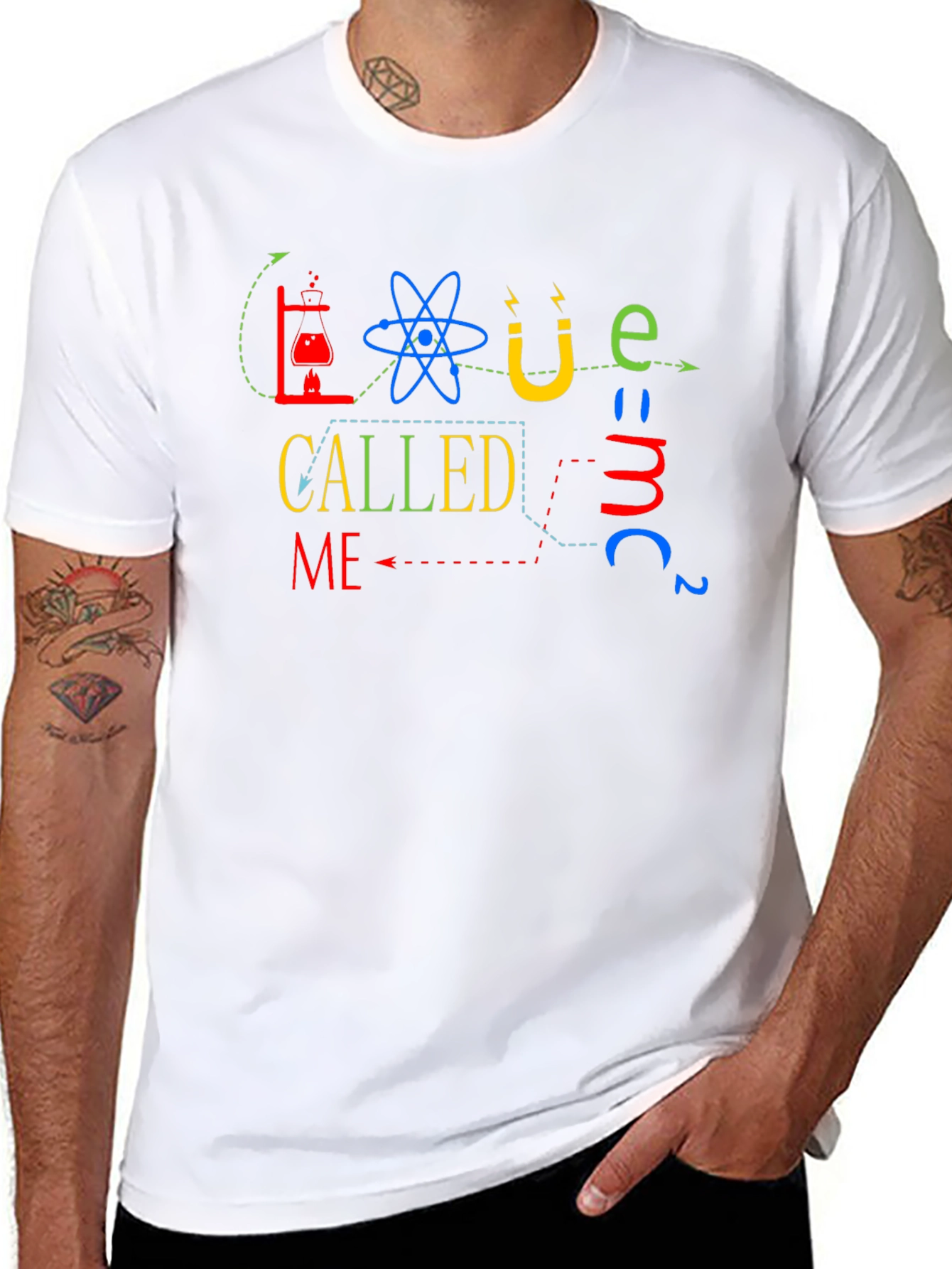 Science Called Me T-Shirt - Geeky Fun Apparel