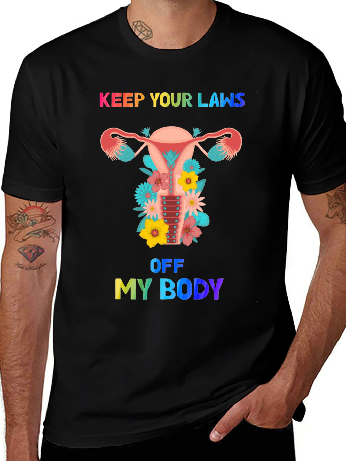 Keep Your Laws Off My Body Graphic Tee