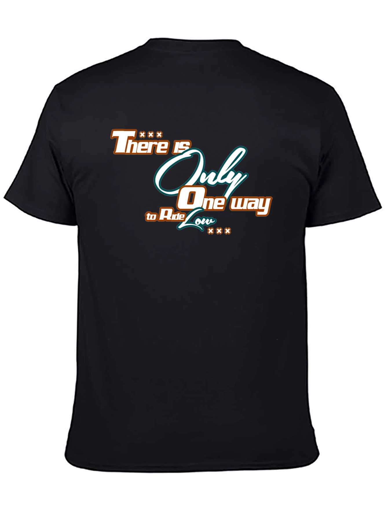 Ride Low Graphic T-Shirt - Stylish Cotton Tee