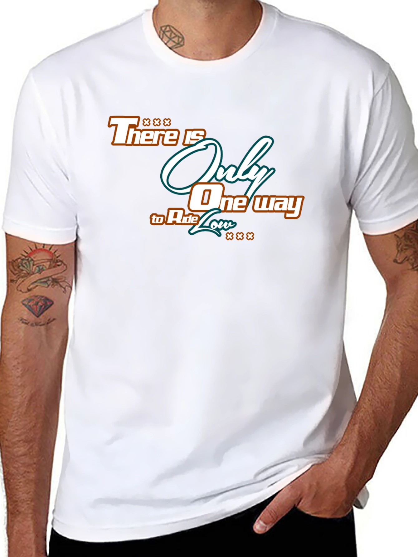Ride Low Graphic T-Shirt - Stylish Cotton Tee