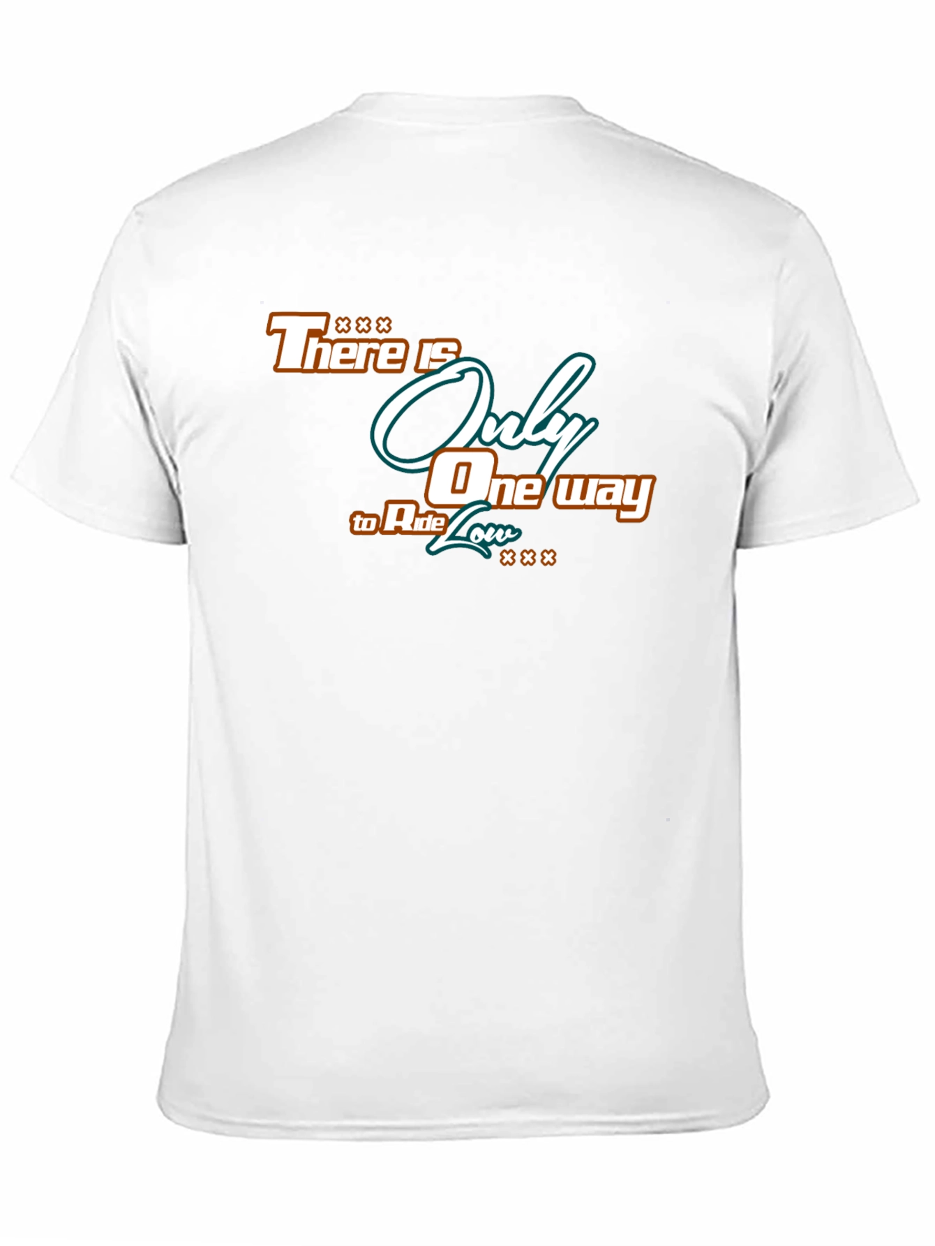 Ride Low Graphic T-Shirt - Stylish Cotton Tee