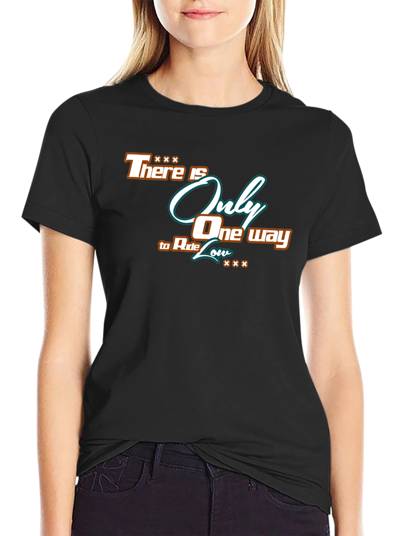 Ride Low Graphic T-Shirt - Stylish Cotton Tee