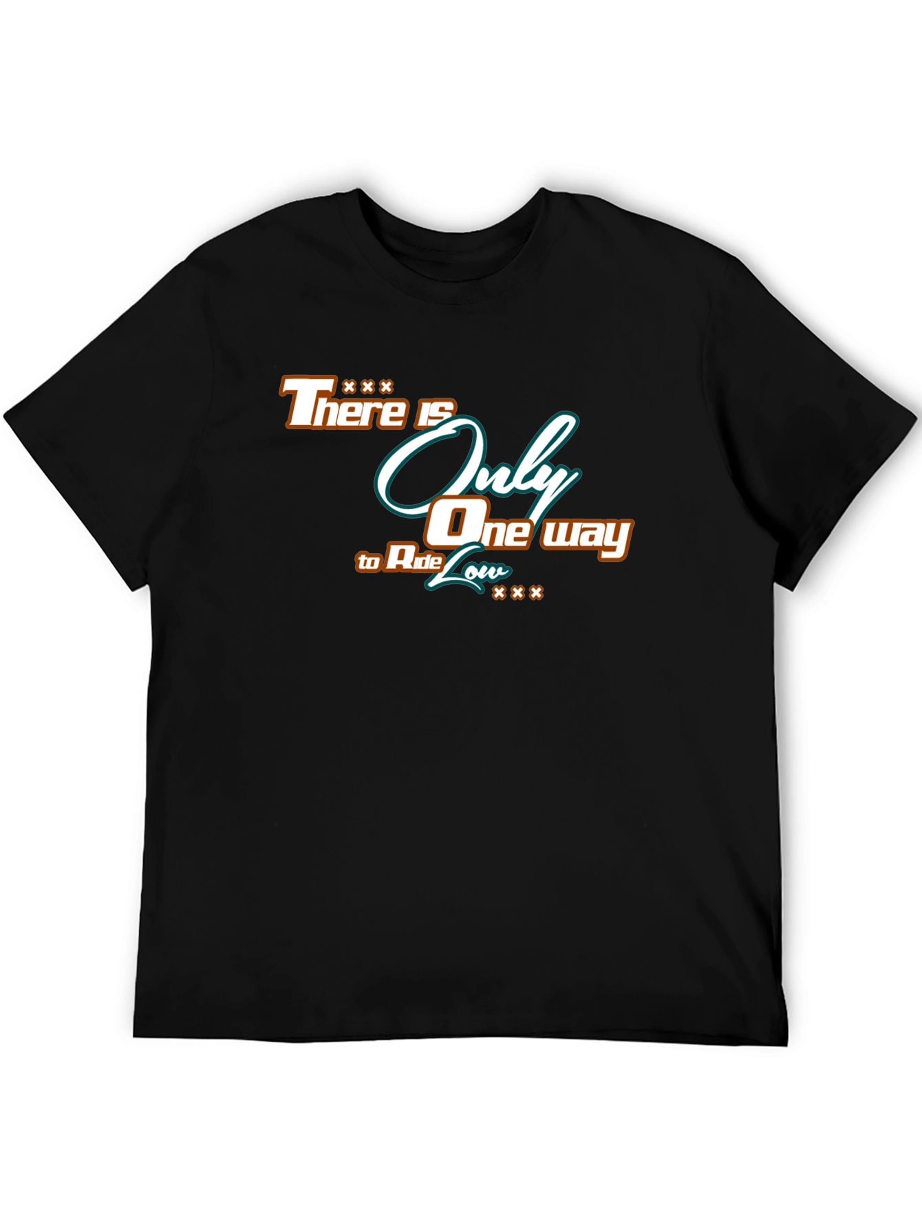 Ride Low Graphic T-Shirt - Stylish Cotton Tee