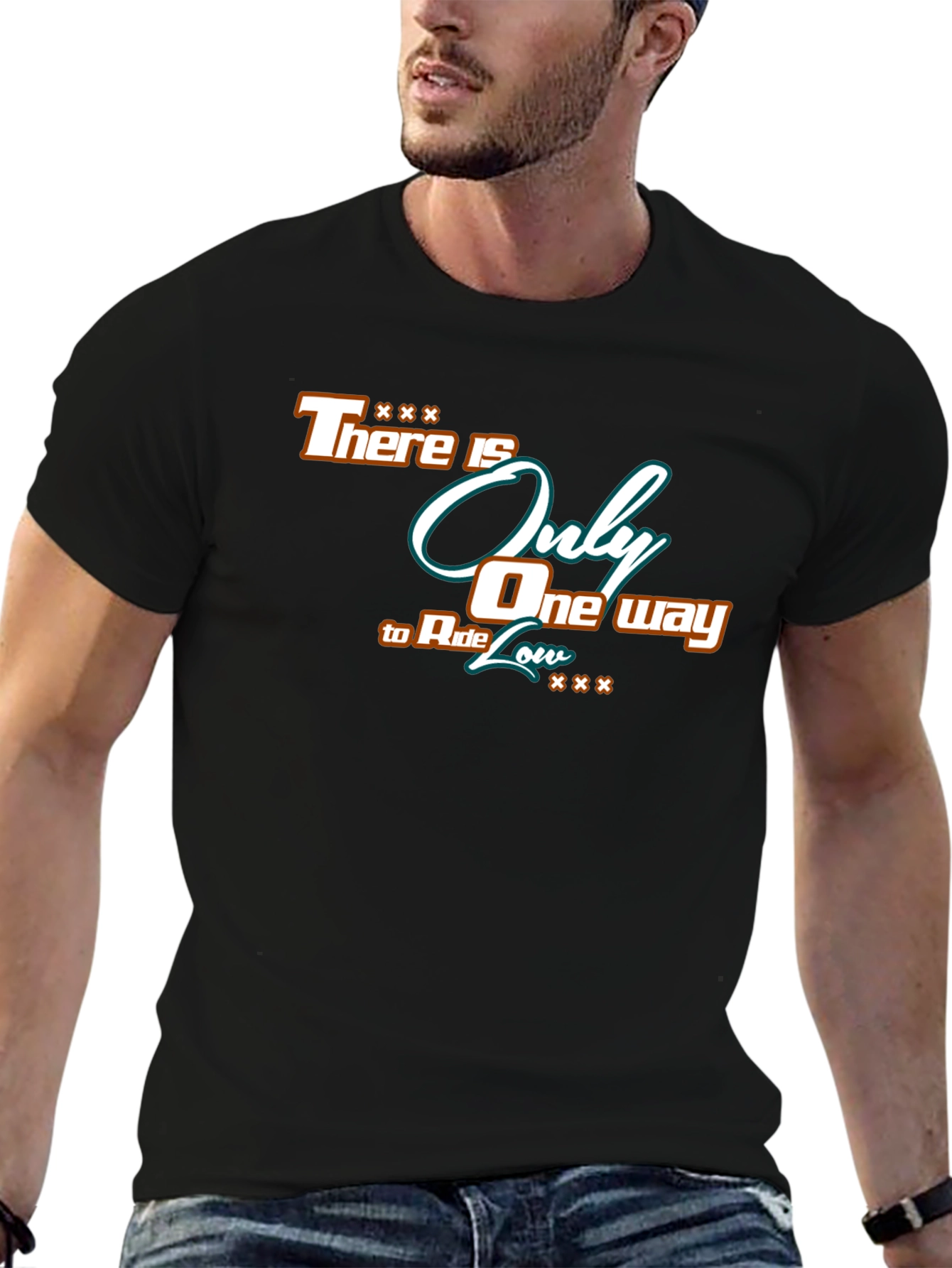 Ride Low Graphic T-Shirt - Stylish Cotton Tee