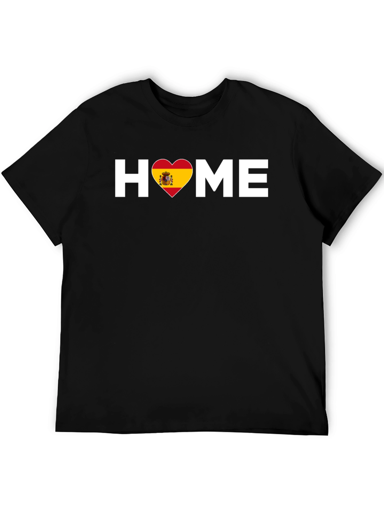 Spain Heart Home T-Shirt - Spanish Pride Tee