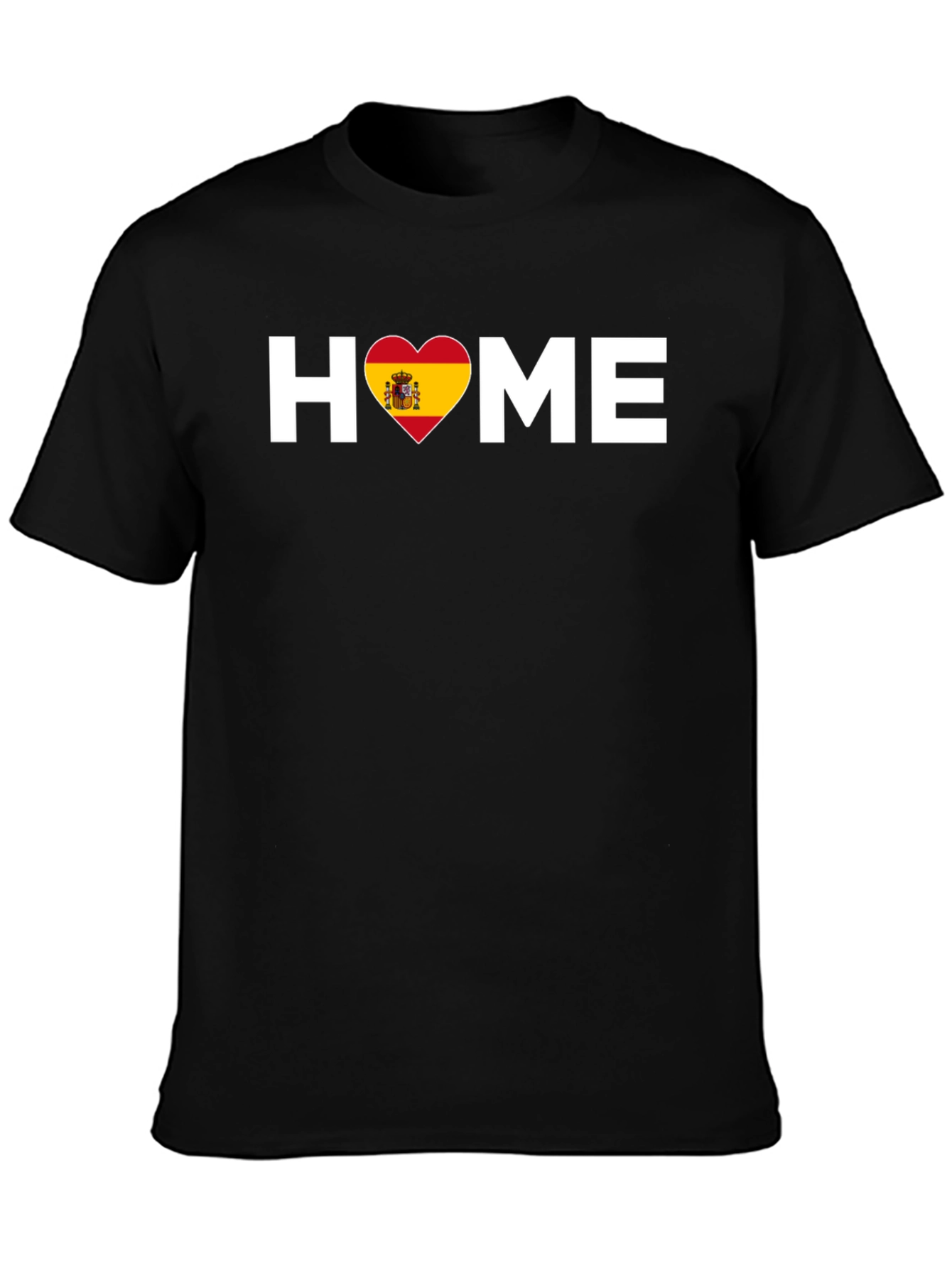 Spain Heart Home T-Shirt - Spanish Pride Tee