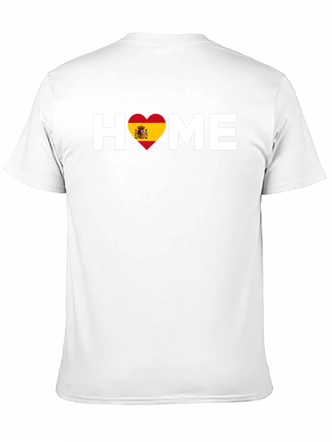Spain Heart Home T-Shirt - Spanish Pride Tee