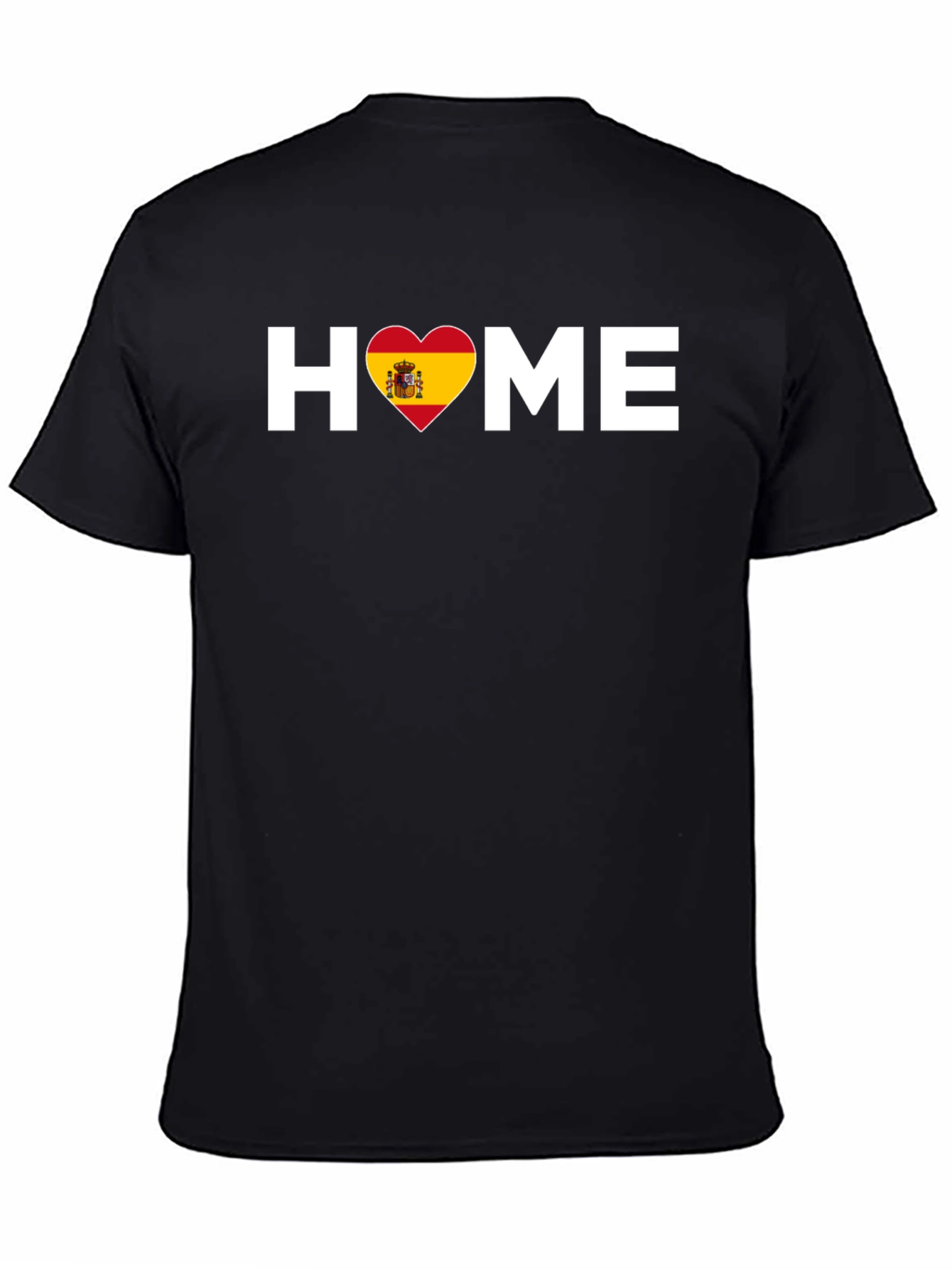Spain Heart Home T-Shirt - Spanish Pride Tee