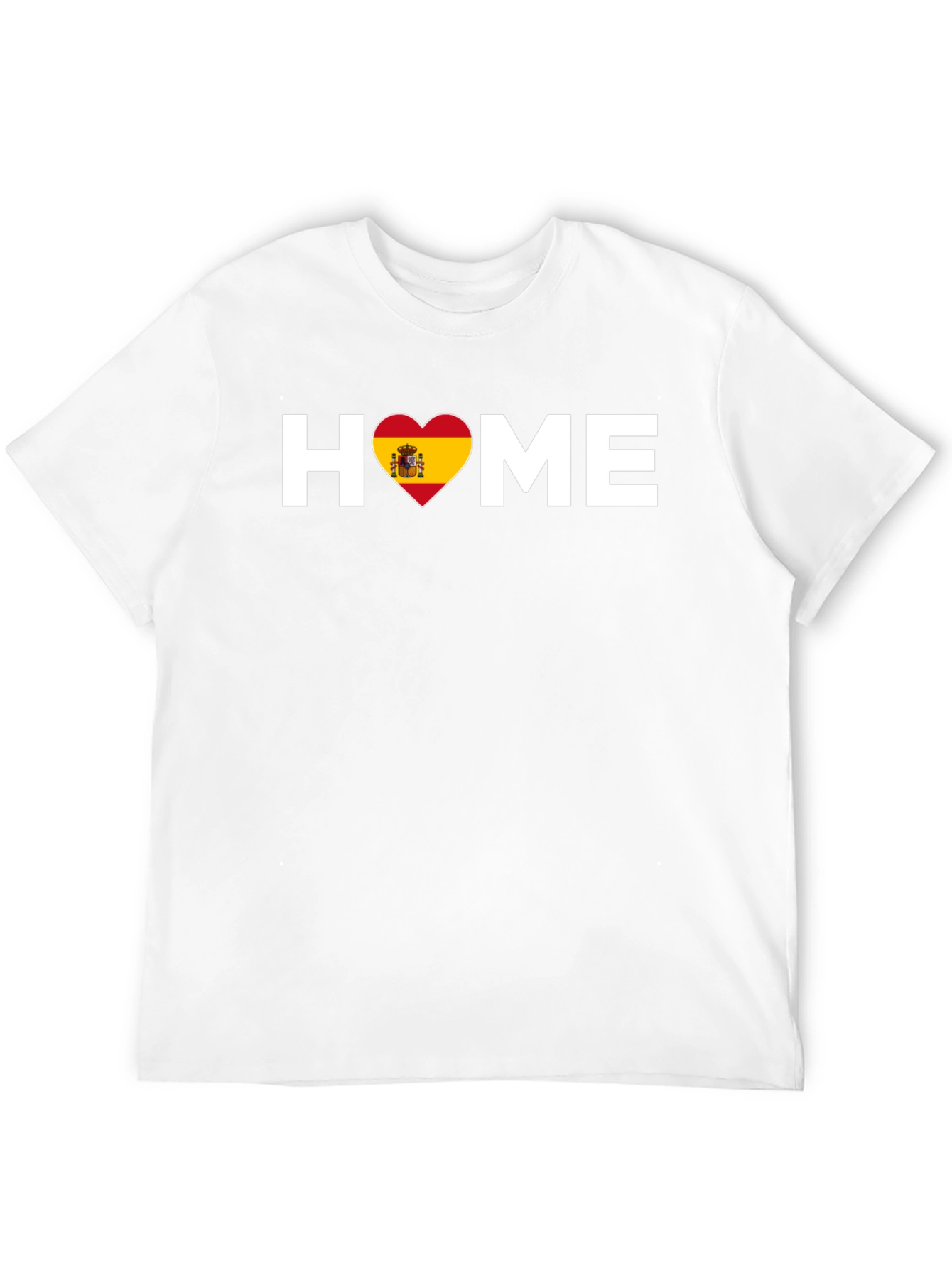 Spain Heart Home T-Shirt - Spanish Pride Tee