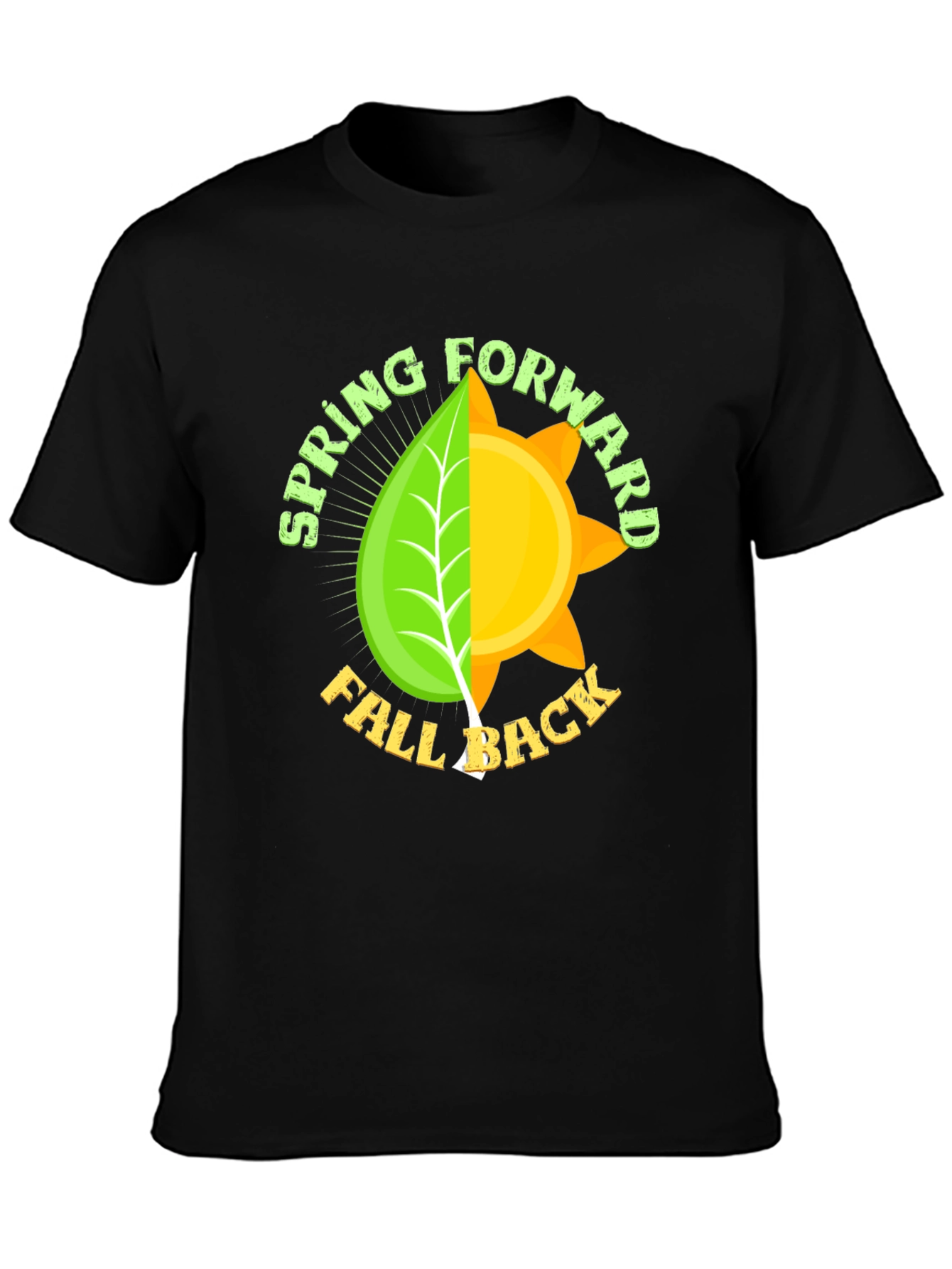 Spring Forward Fall Back Graphic T-Shirt