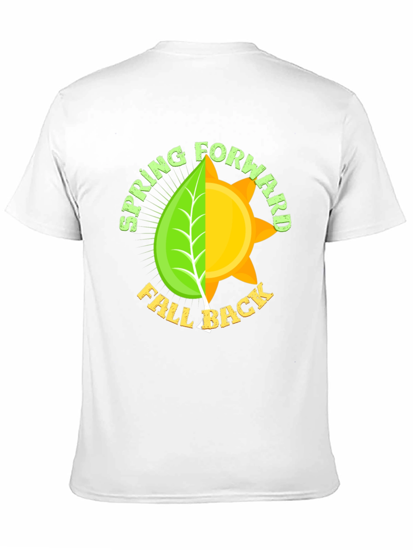 Spring Forward Fall Back Graphic T-Shirt