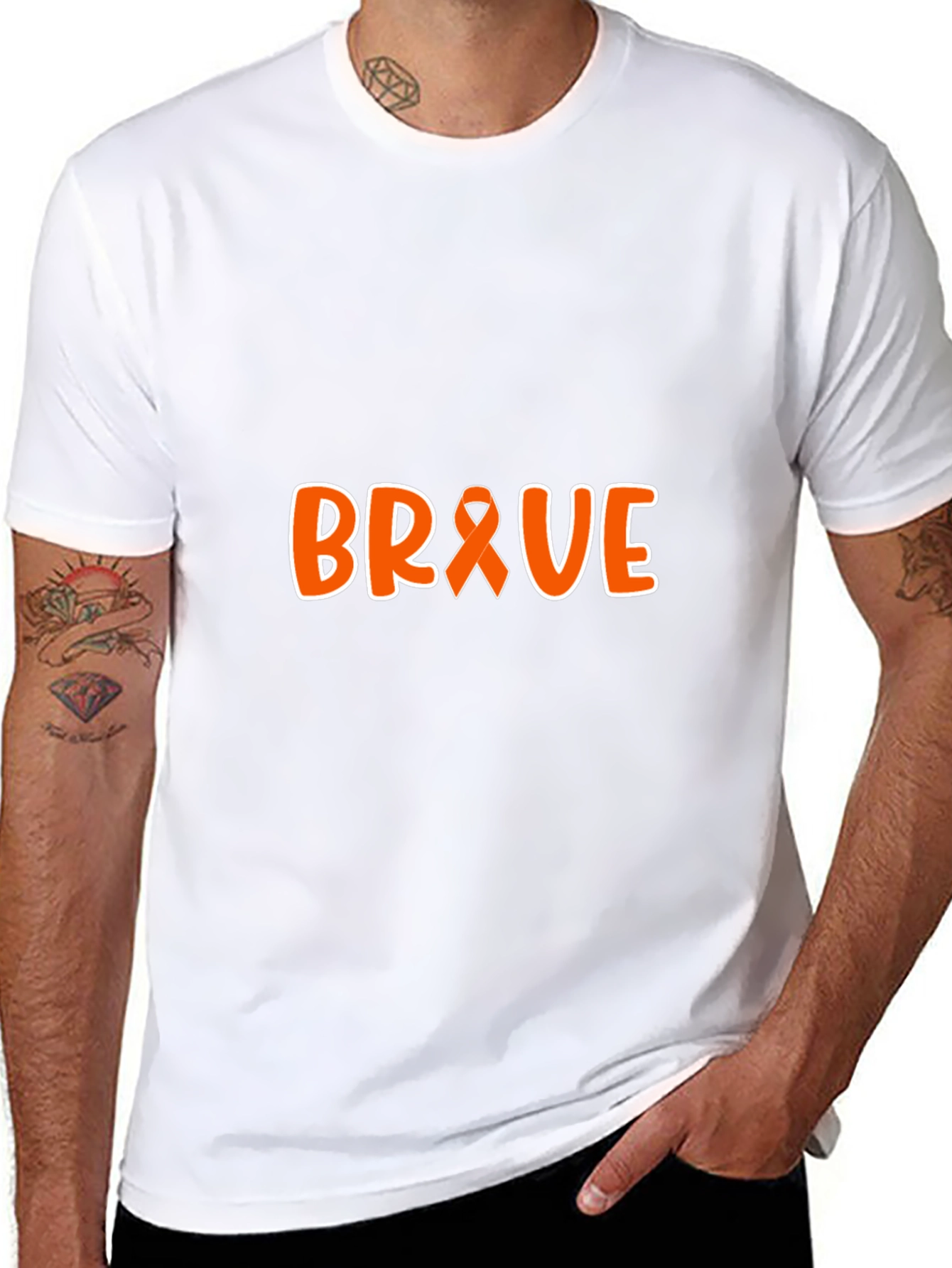 Brave T-Shirt - Inspirational Awareness Tee