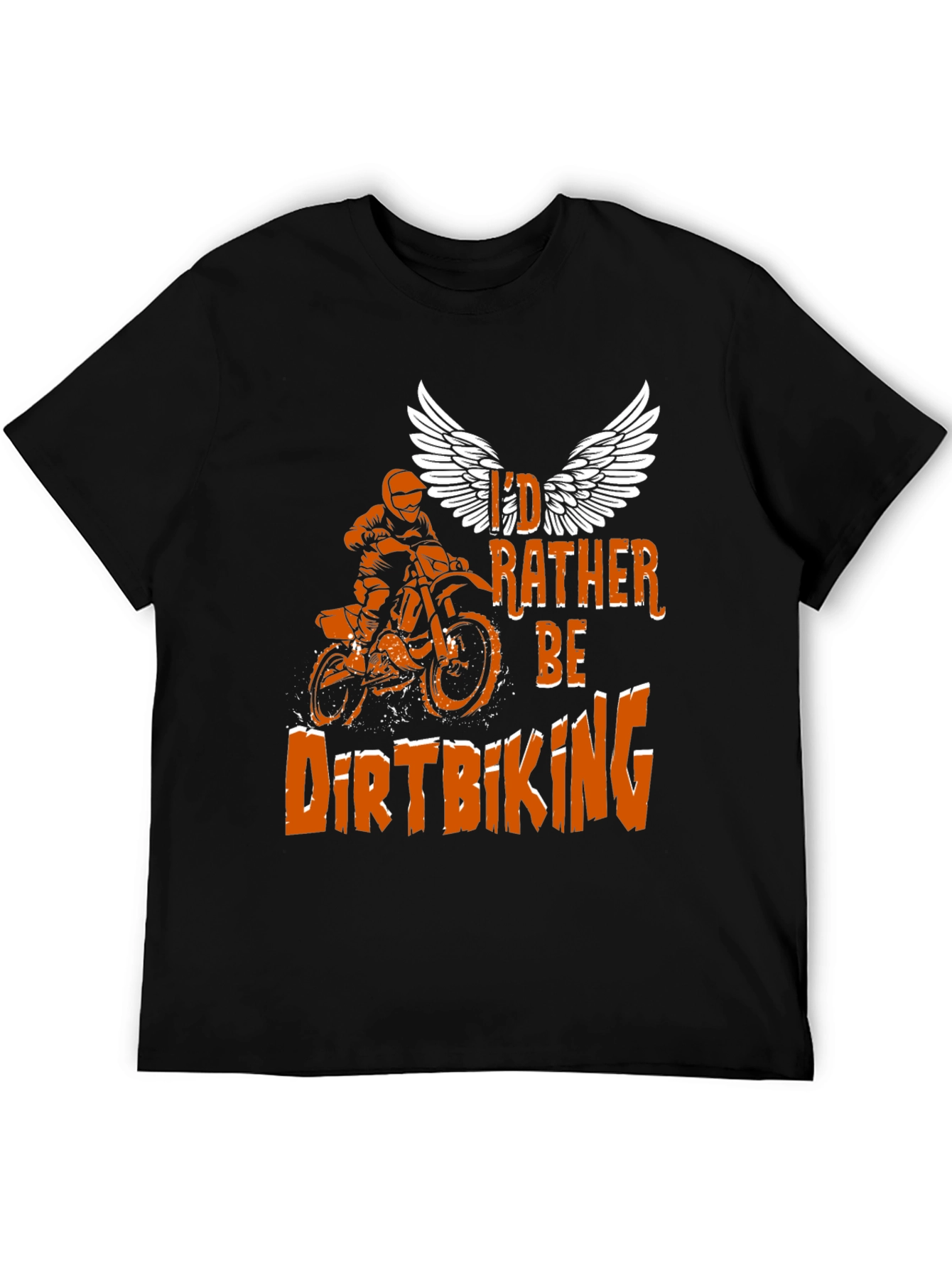 Dirt Biking T-Shirt - Id Rather Be Riding