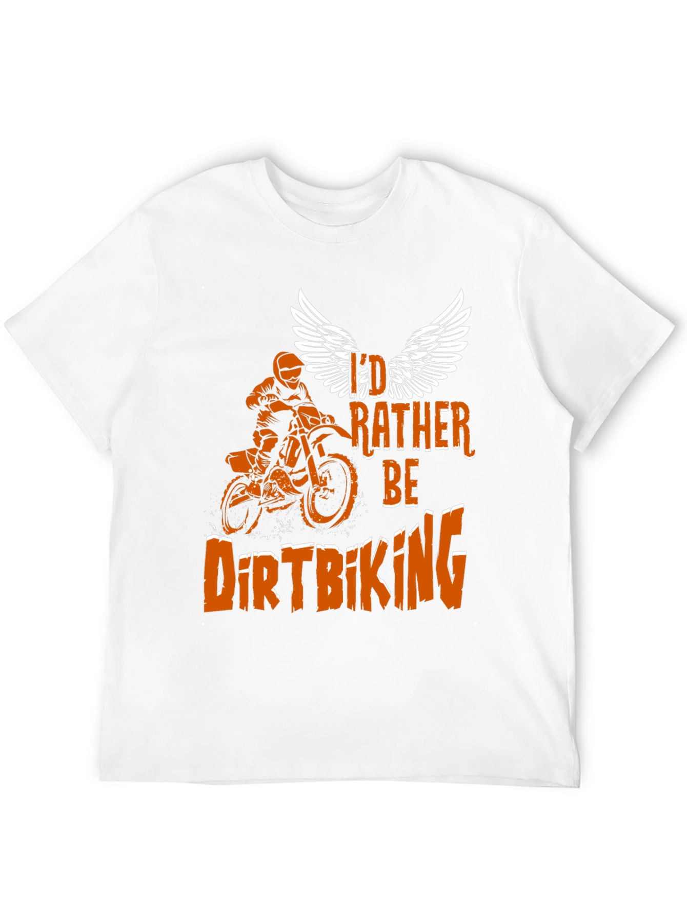 Dirt Biking T-Shirt - Id Rather Be Riding