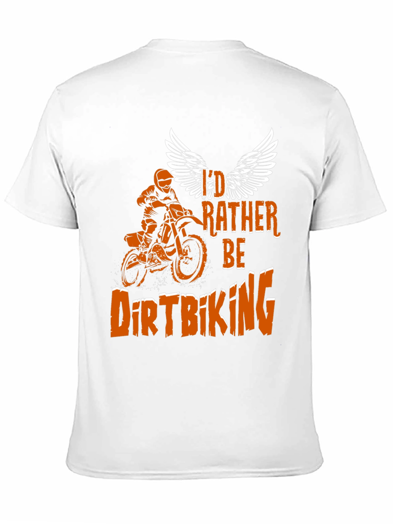 Dirt Biking T-Shirt - Id Rather Be Riding