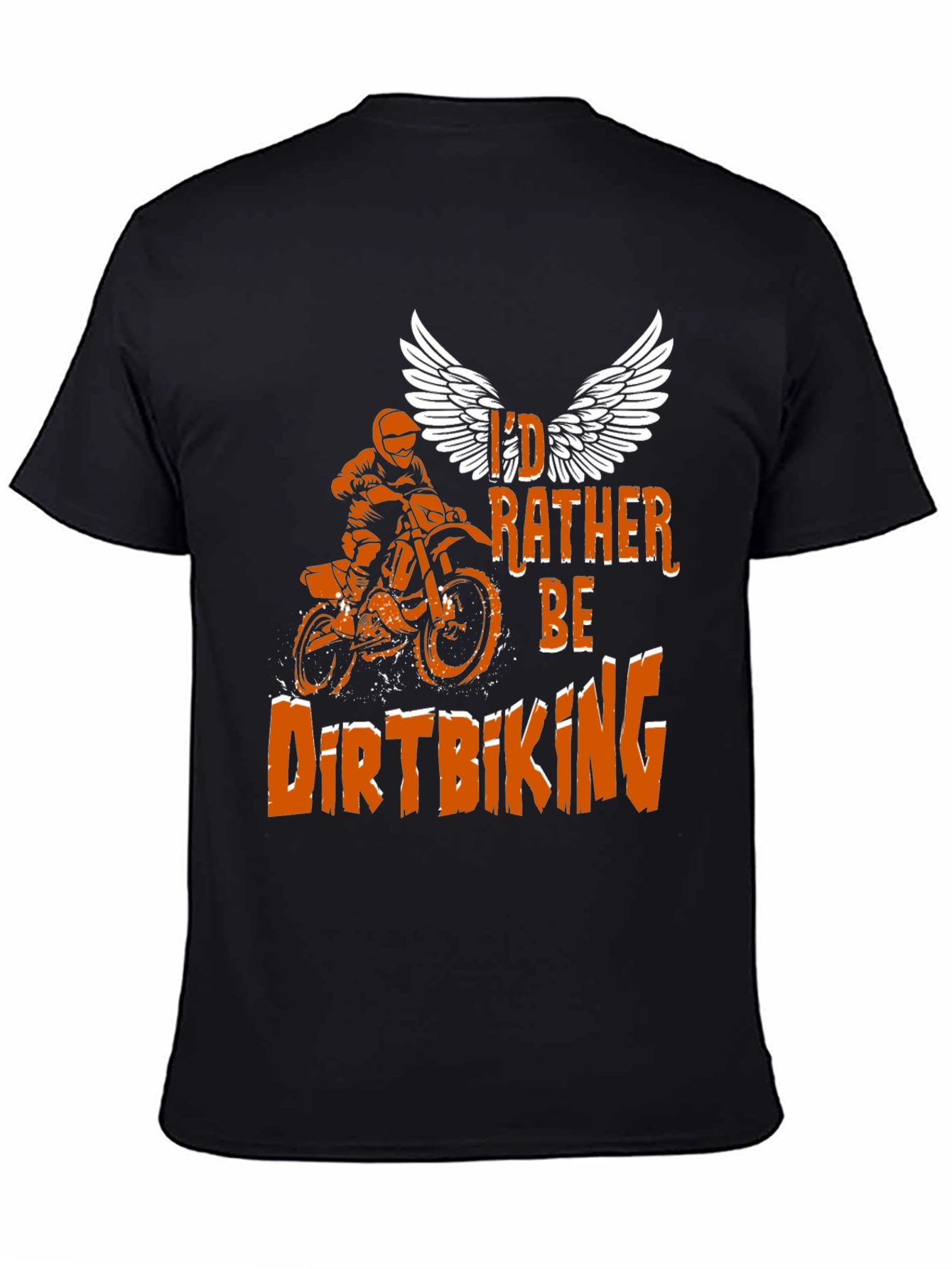 Dirt Biking T-Shirt - Id Rather Be Riding