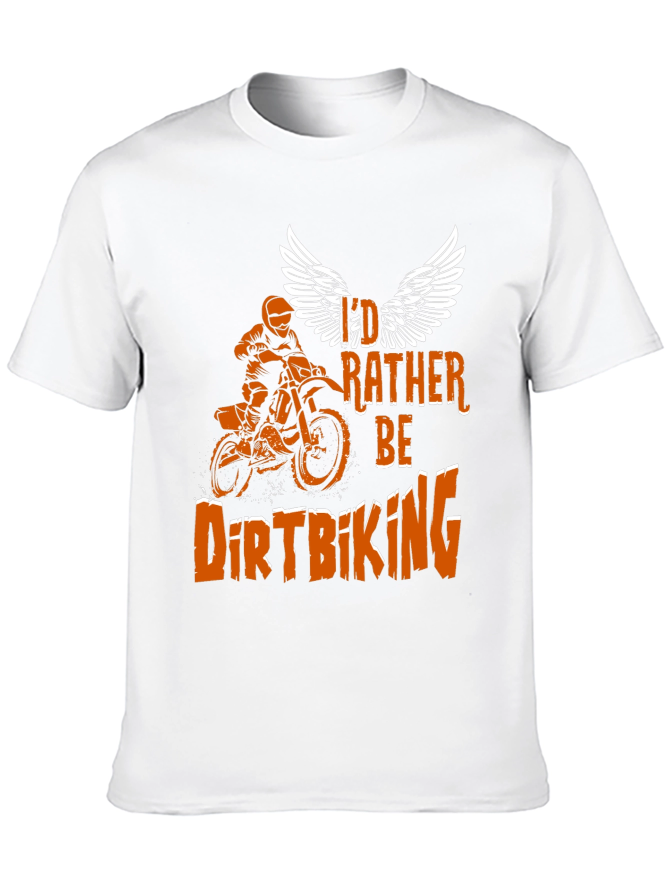 Dirt Biking T-Shirt - Id Rather Be Riding
