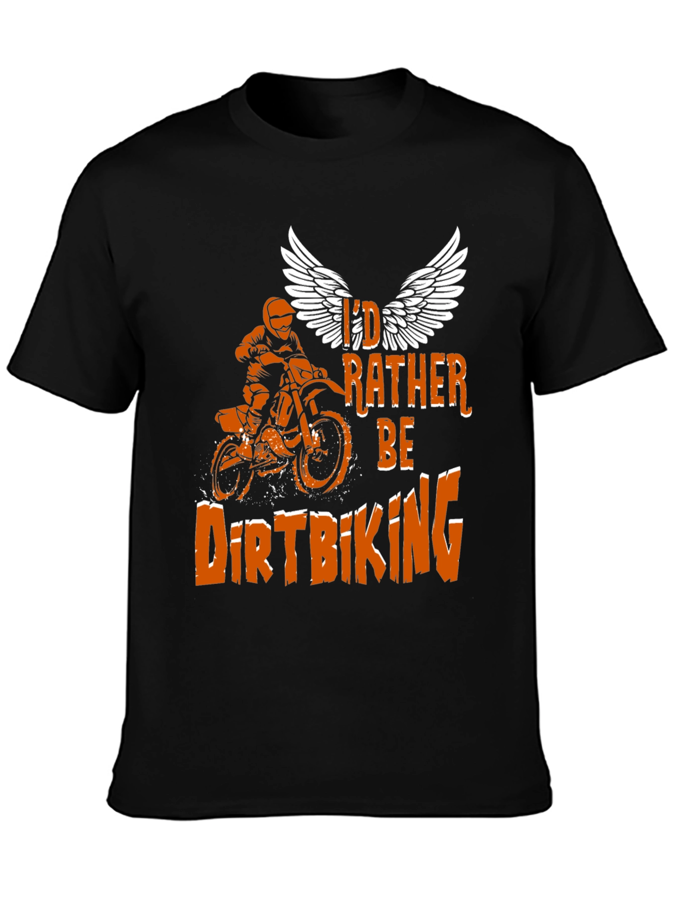 Dirt Biking T-Shirt - Id Rather Be Riding