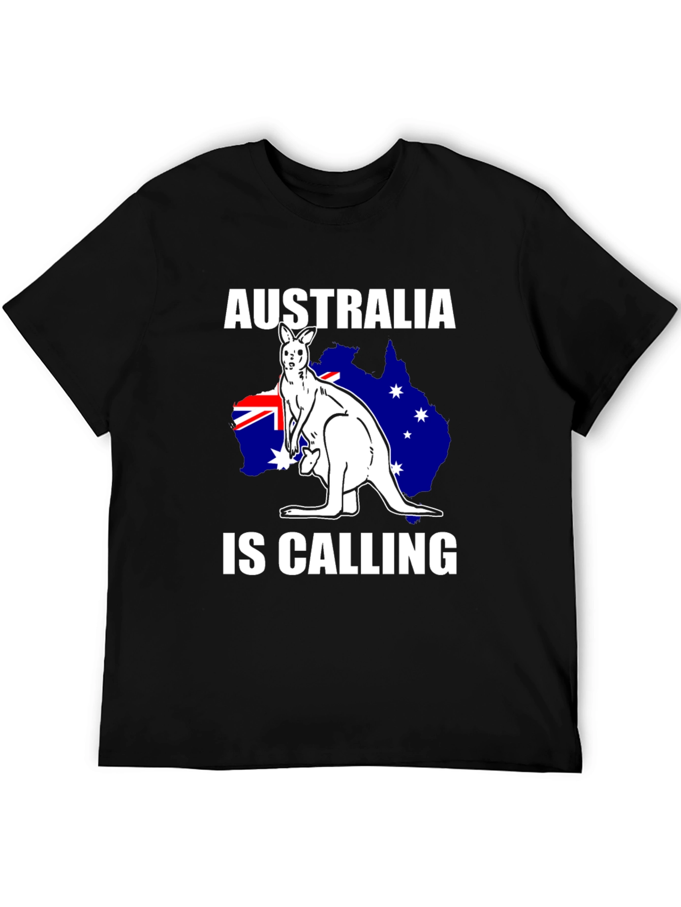 Australia Is Calling T-Shirt Kangaroo Aussie Pride
