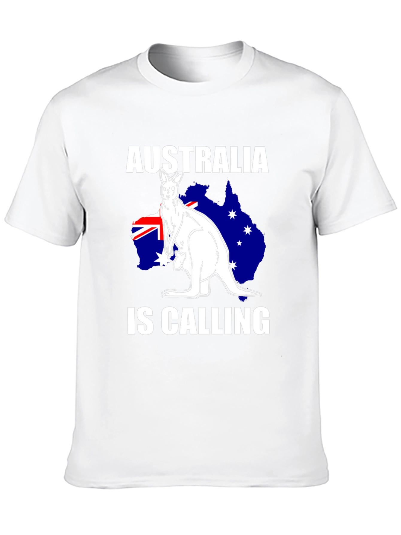 Australia Is Calling T-Shirt Kangaroo Aussie Pride
