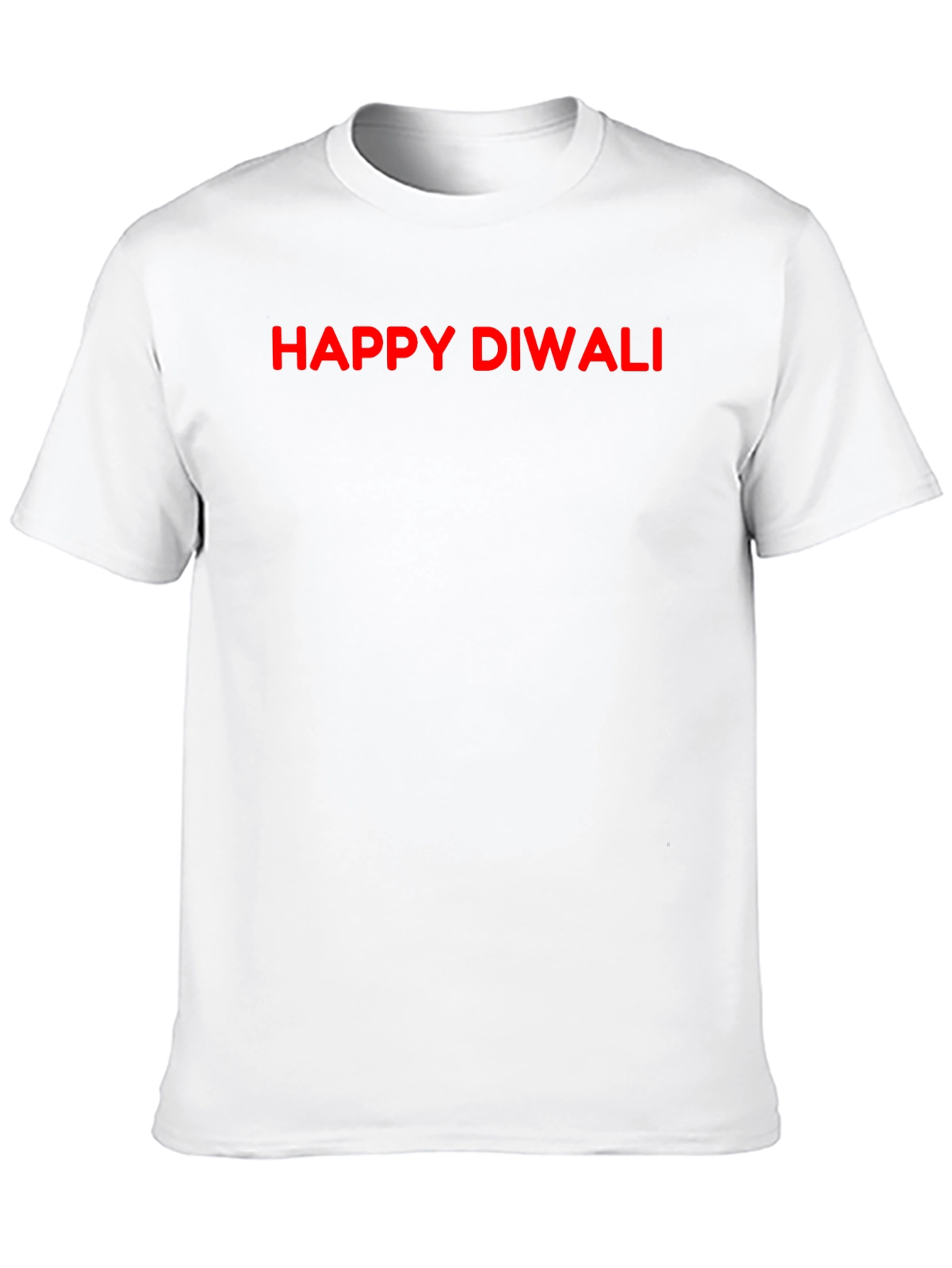 Happy Diwali Black T-Shirt