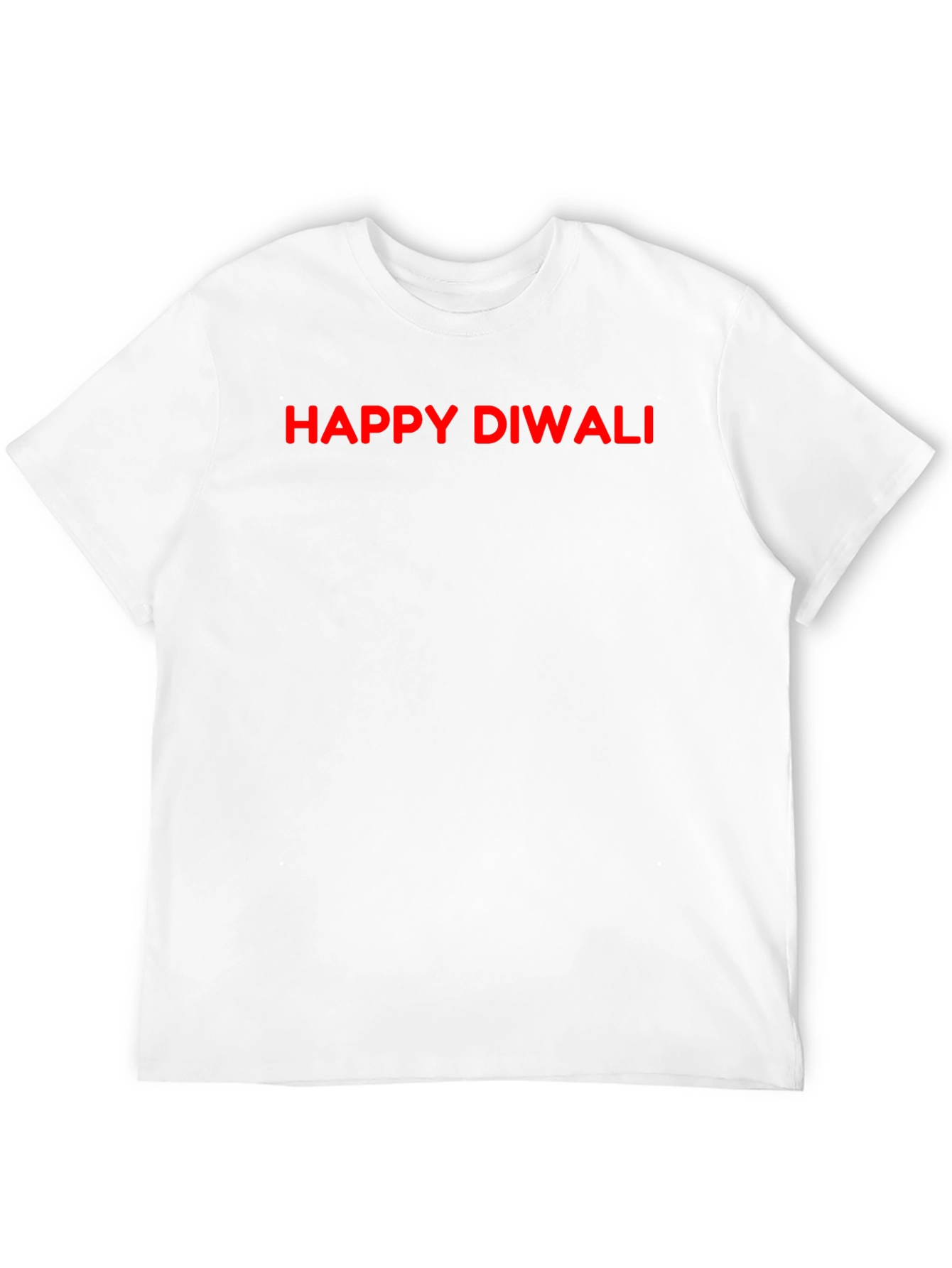 Happy Diwali Black T-Shirt