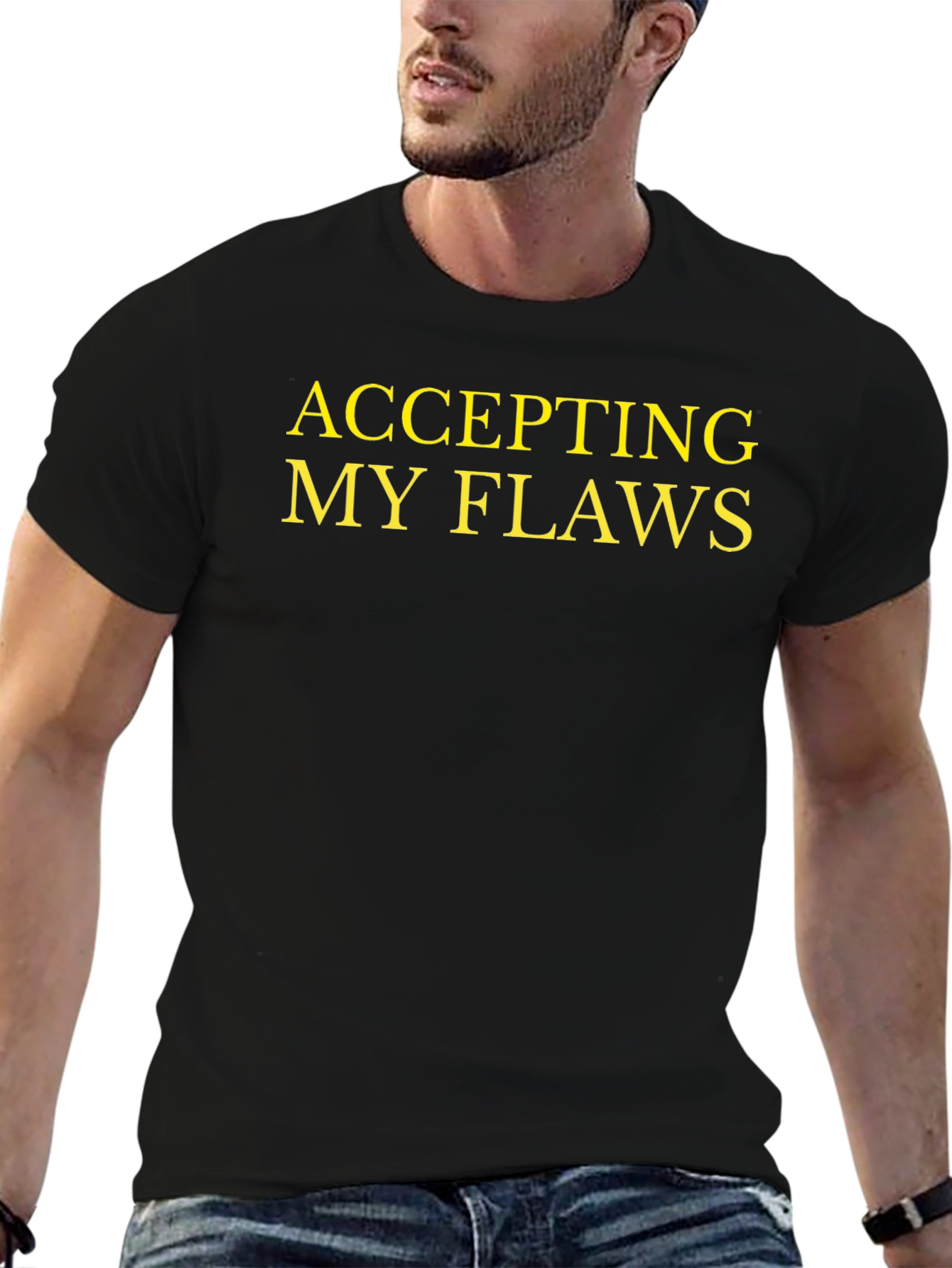 Accepting My Flaws Graphic Tee