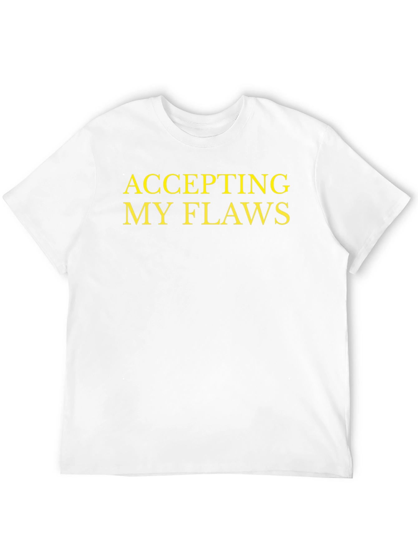 Accepting My Flaws Graphic Tee