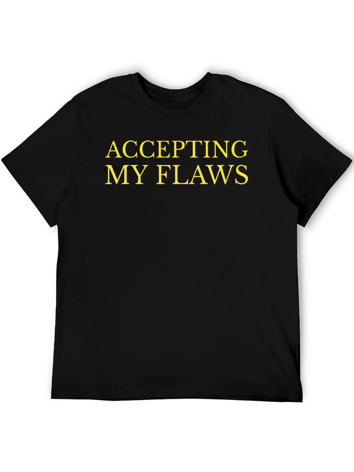 Accepting My Flaws Graphic Tee