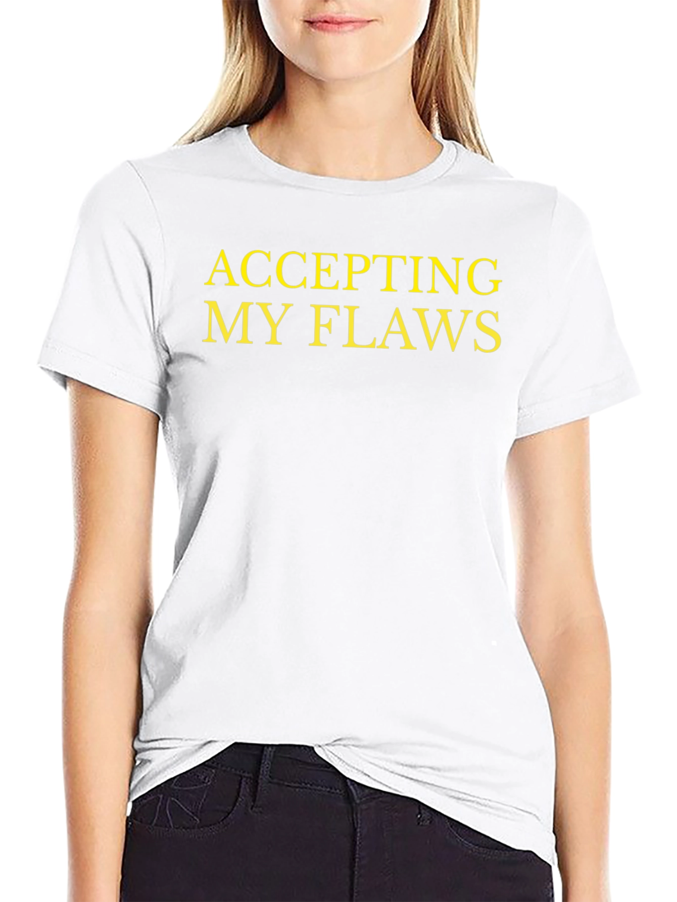 Accepting My Flaws Graphic Tee