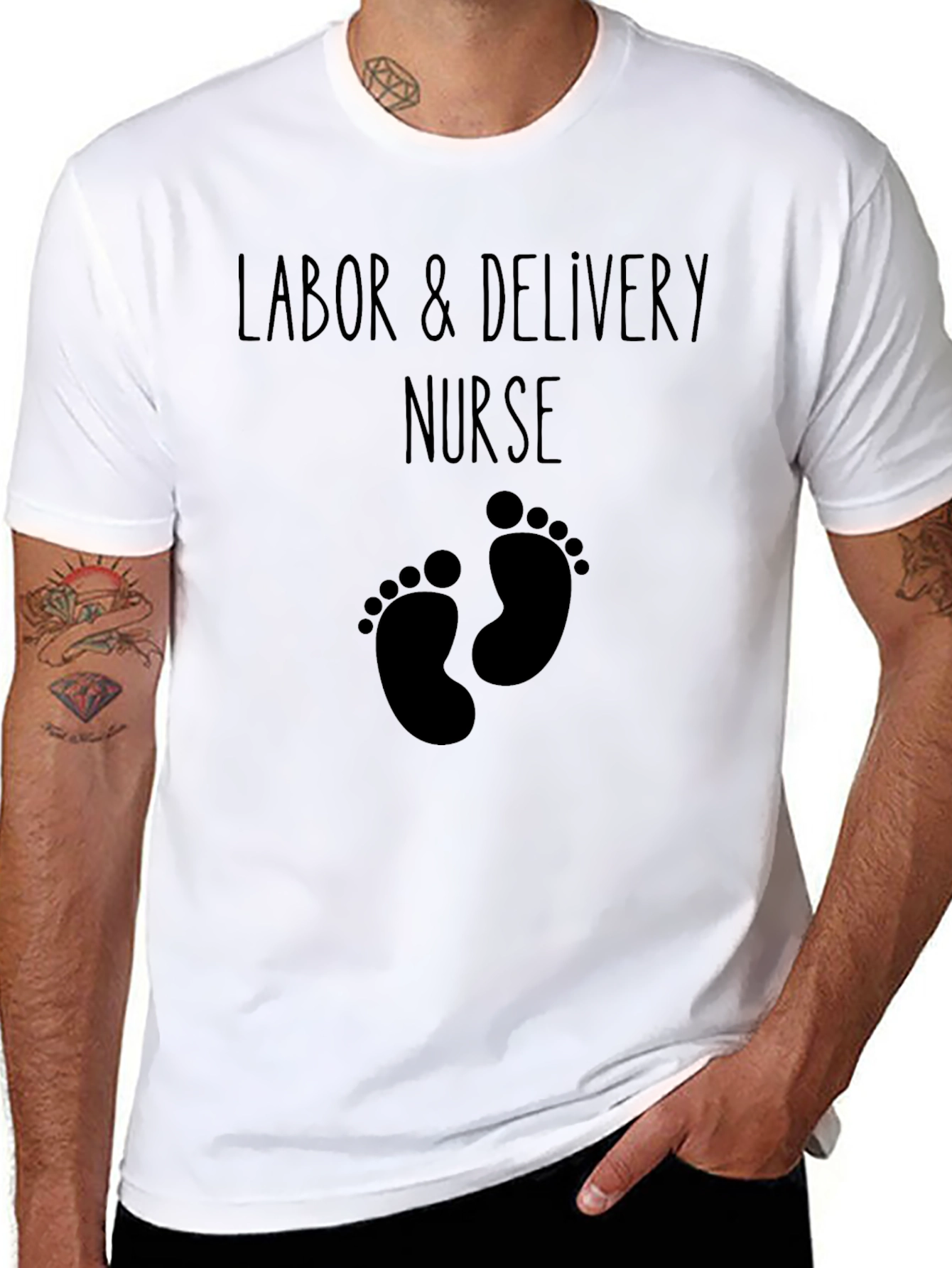 Labor & Delivery Nurse Graphic T-Shirt
