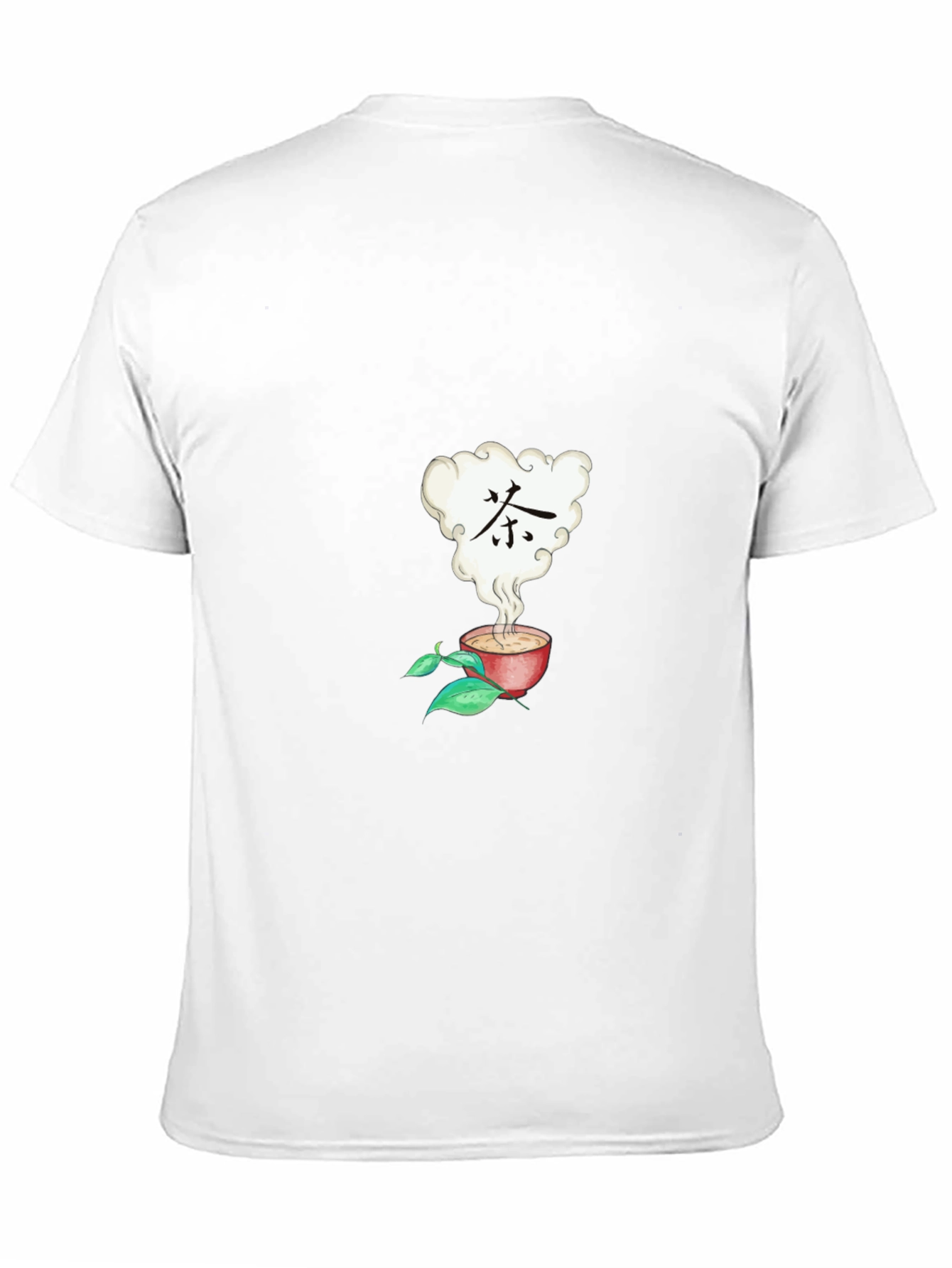 Tea Time T-Shirt - Black Cotton Tee