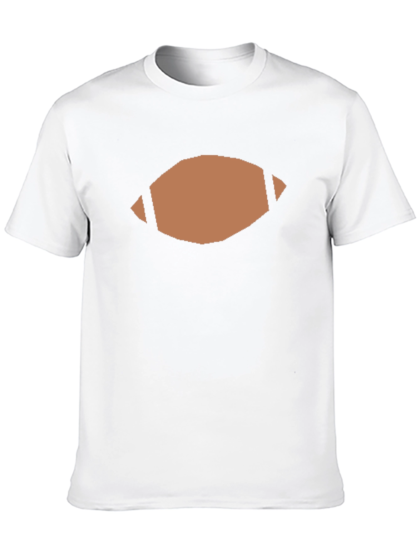 Football Graphic Tee - Casual Black T-Shirt