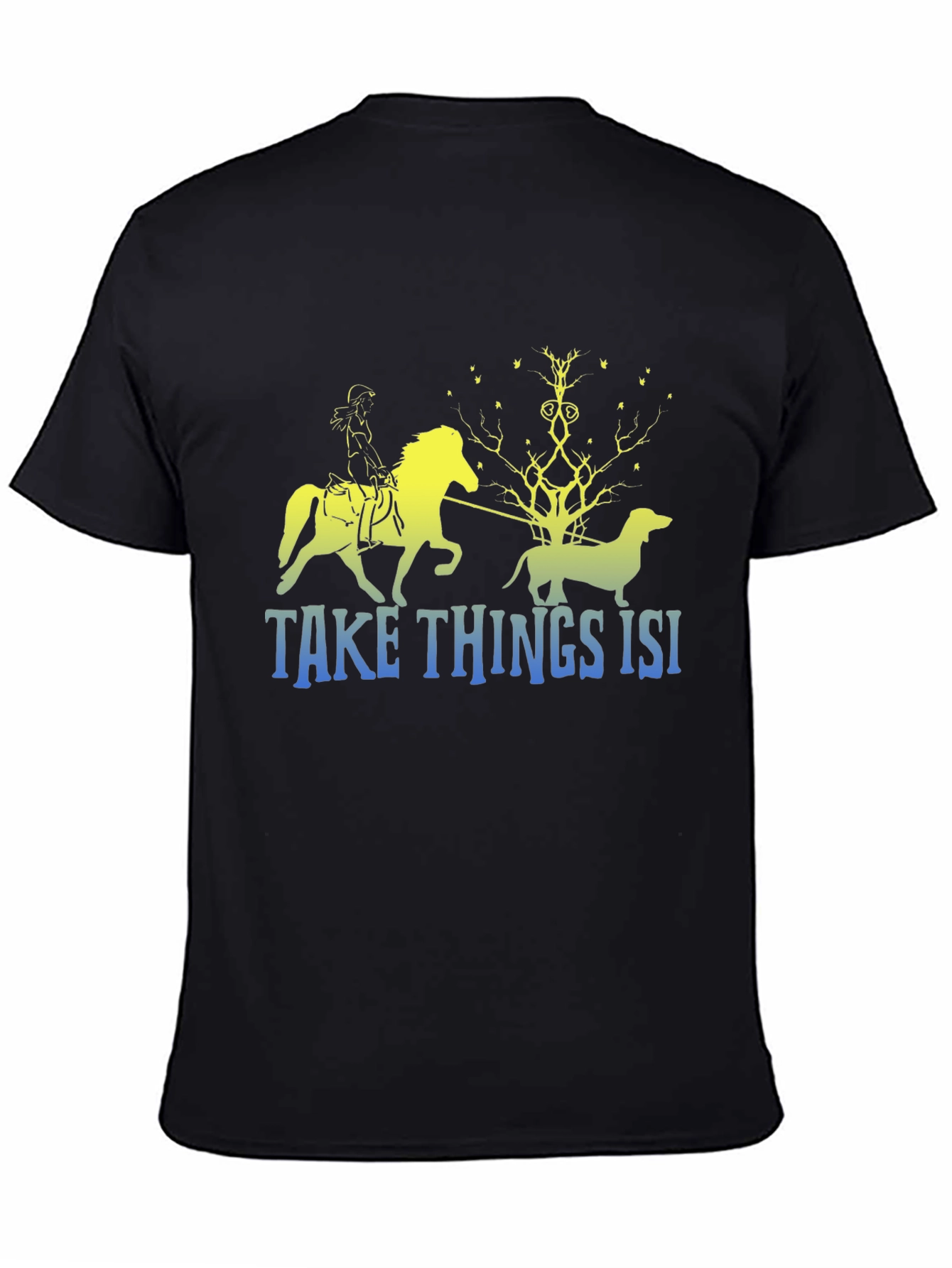 Take Things ISI Black T-Shirt