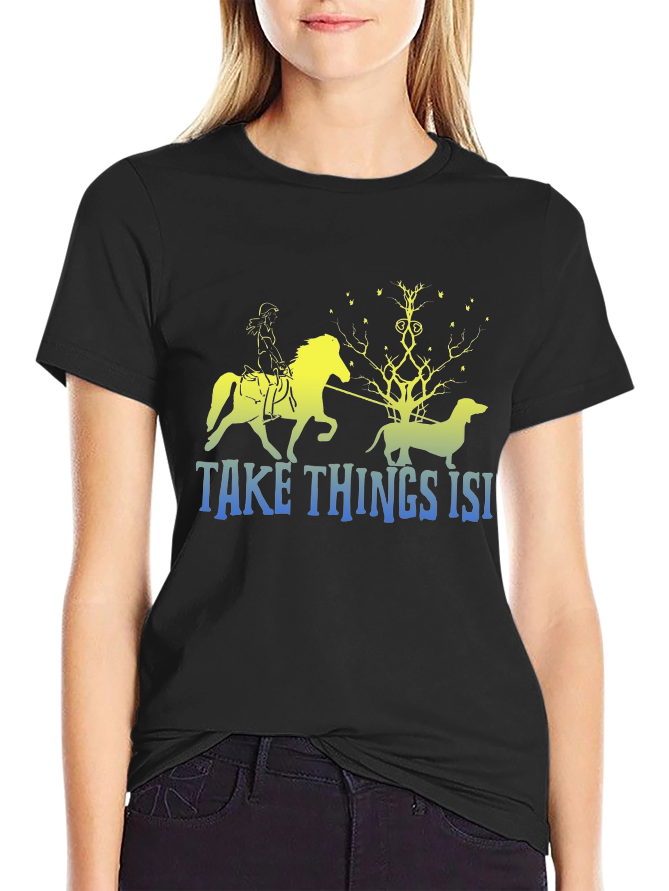 Take Things ISI Black T-Shirt