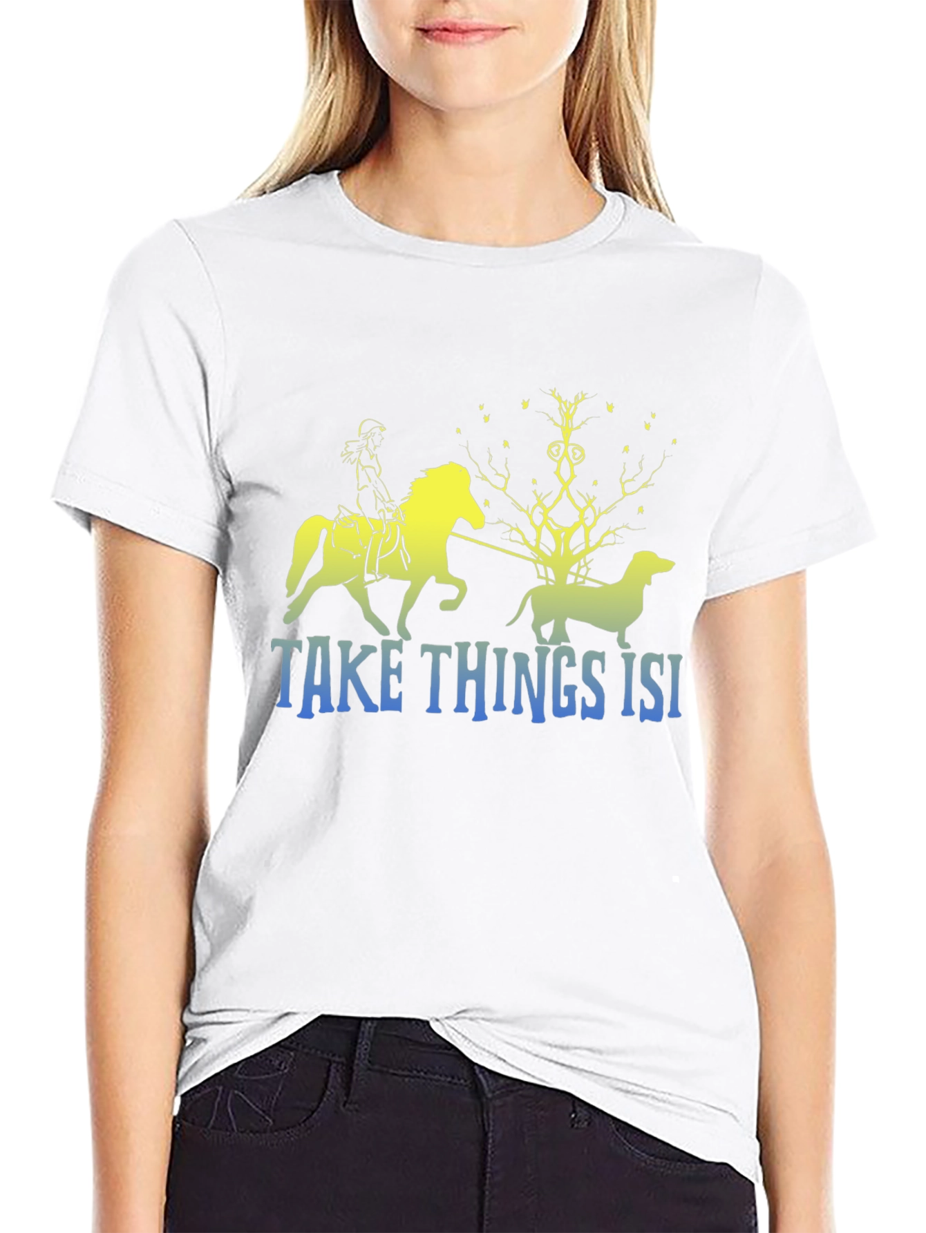 Take Things ISI Black T-Shirt
