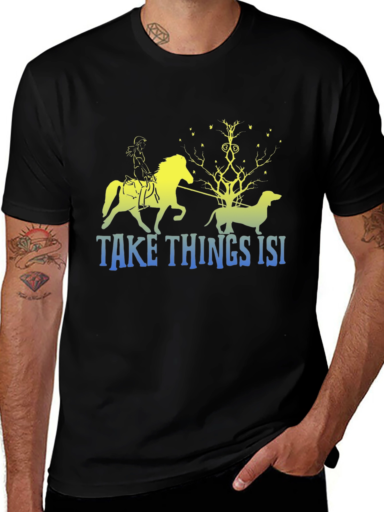 Take Things ISI Black T-Shirt