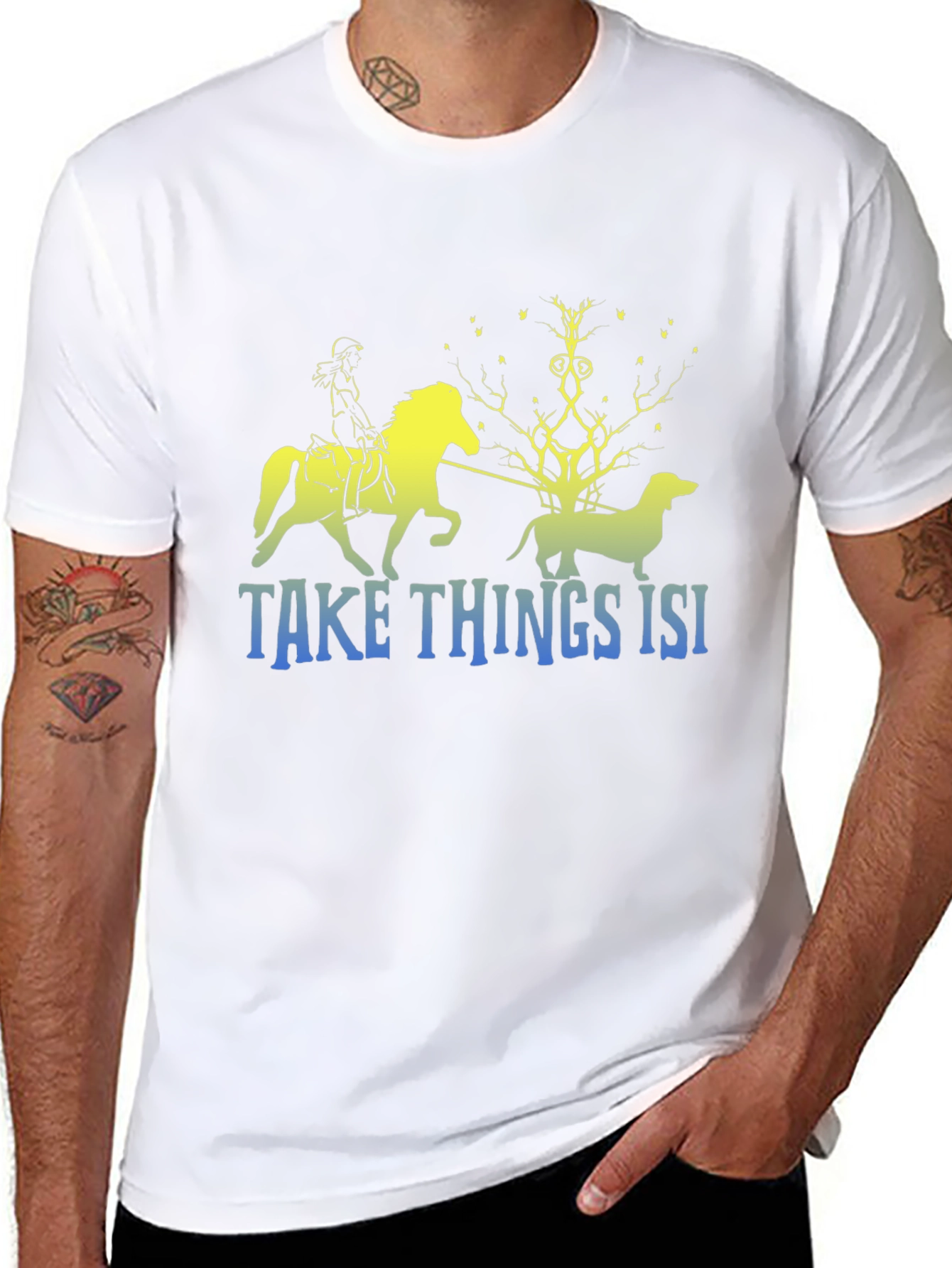 Take Things ISI Black T-Shirt
